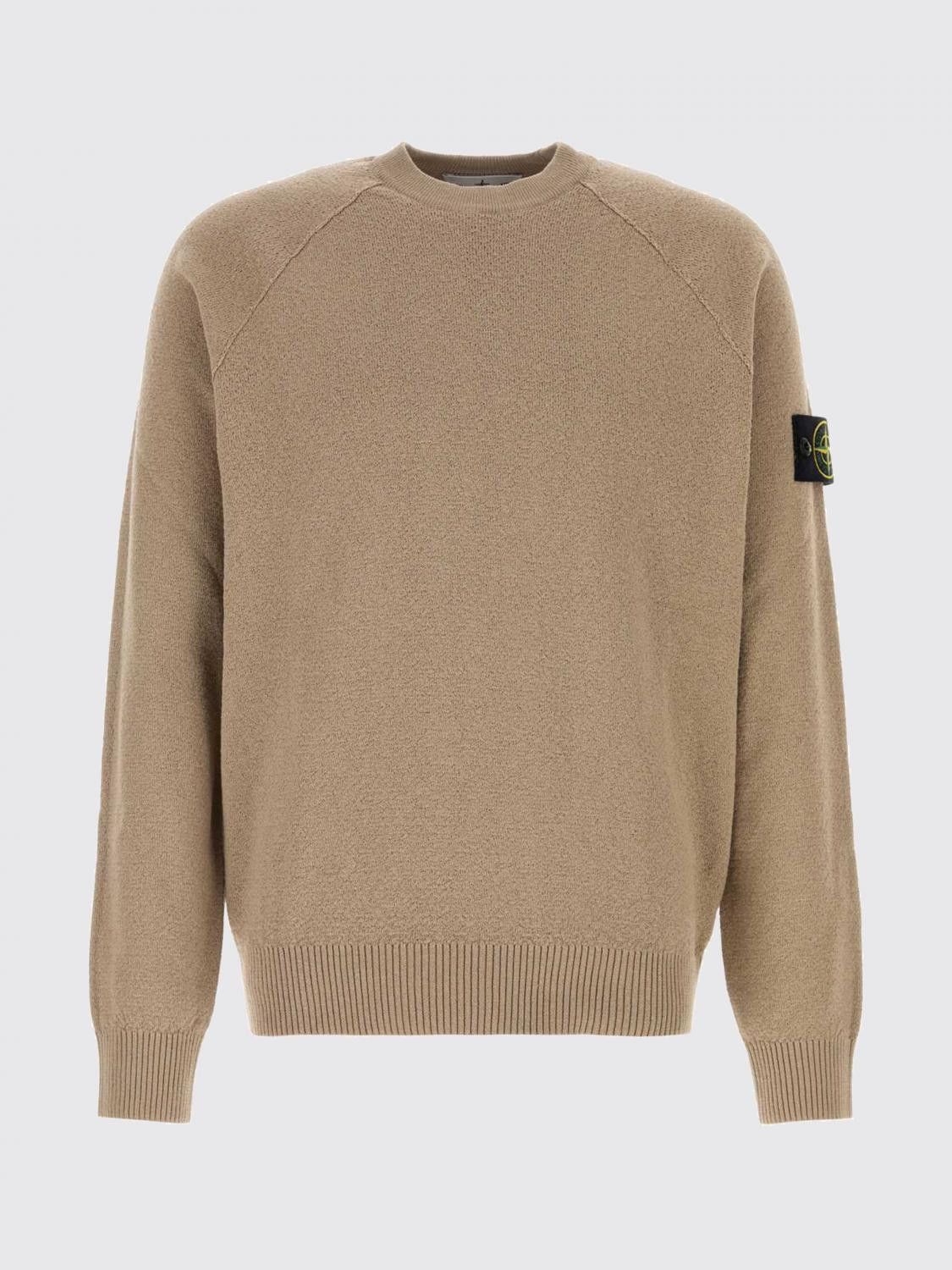 Stone Island Stone Island Sweater Men Sand Size US XL / EU 56 / 4 - 2 Thumbnail