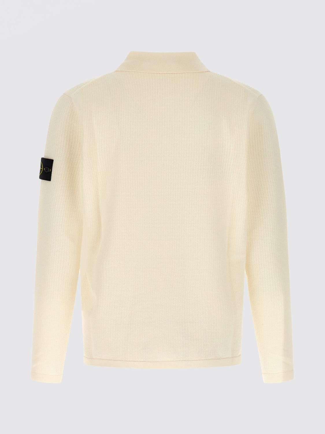 Stone Island Stone Island Polo Shirt Men Beige Size US XXL / EU 58 / 5 - 3 Thumbnail