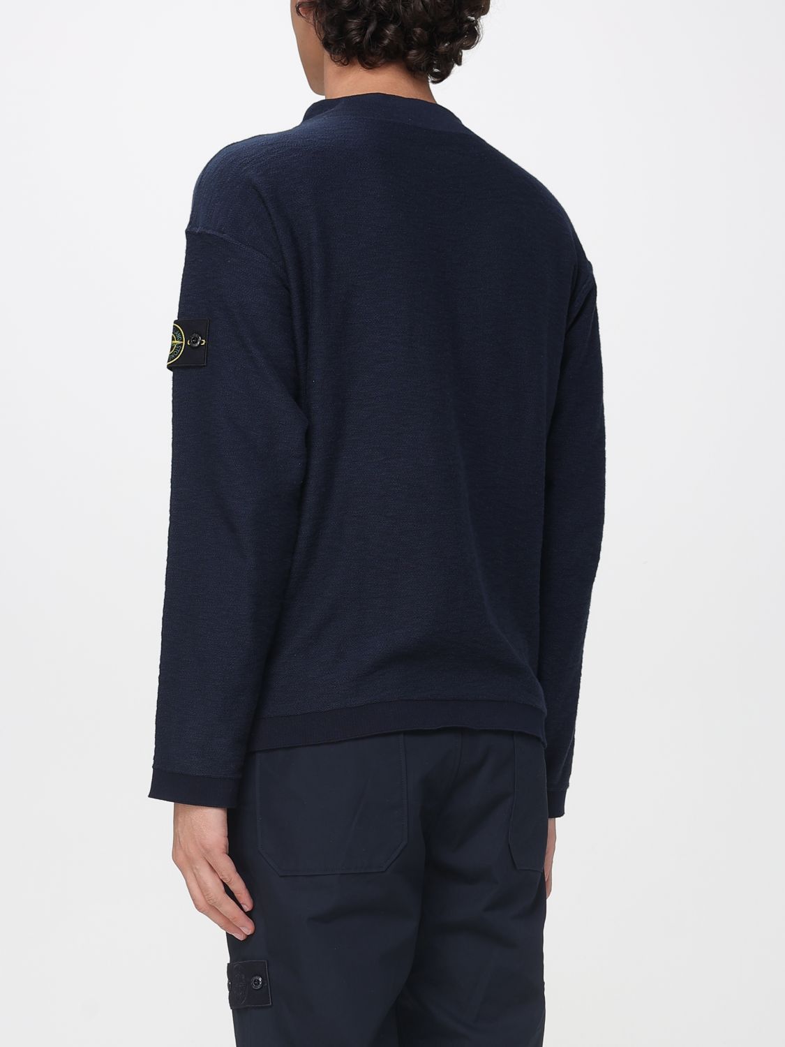 Stone Island Stone Island Sweater Men Navy Size US L / EU 52-54 / 3 - 3 Thumbnail