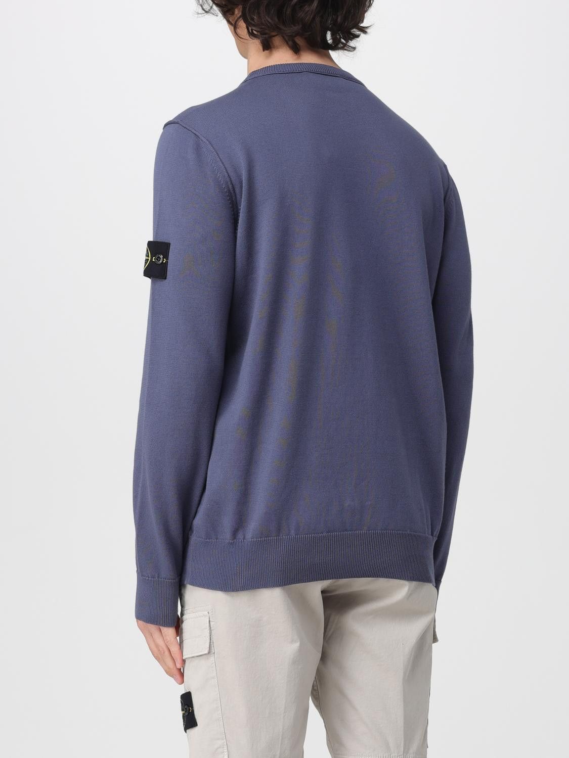 Stone Island Stone Island Sweater Men Blue Size US L / EU 52-54 / 3 - 3 Thumbnail