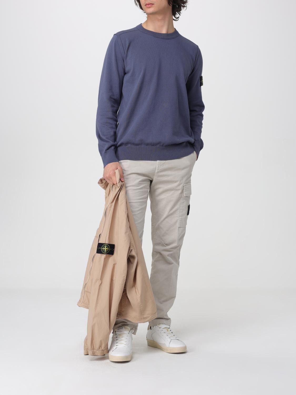 Stone Island Stone Island Sweater Men Blue Size US M / EU 48-50 / 2 - 2 Thumbnail