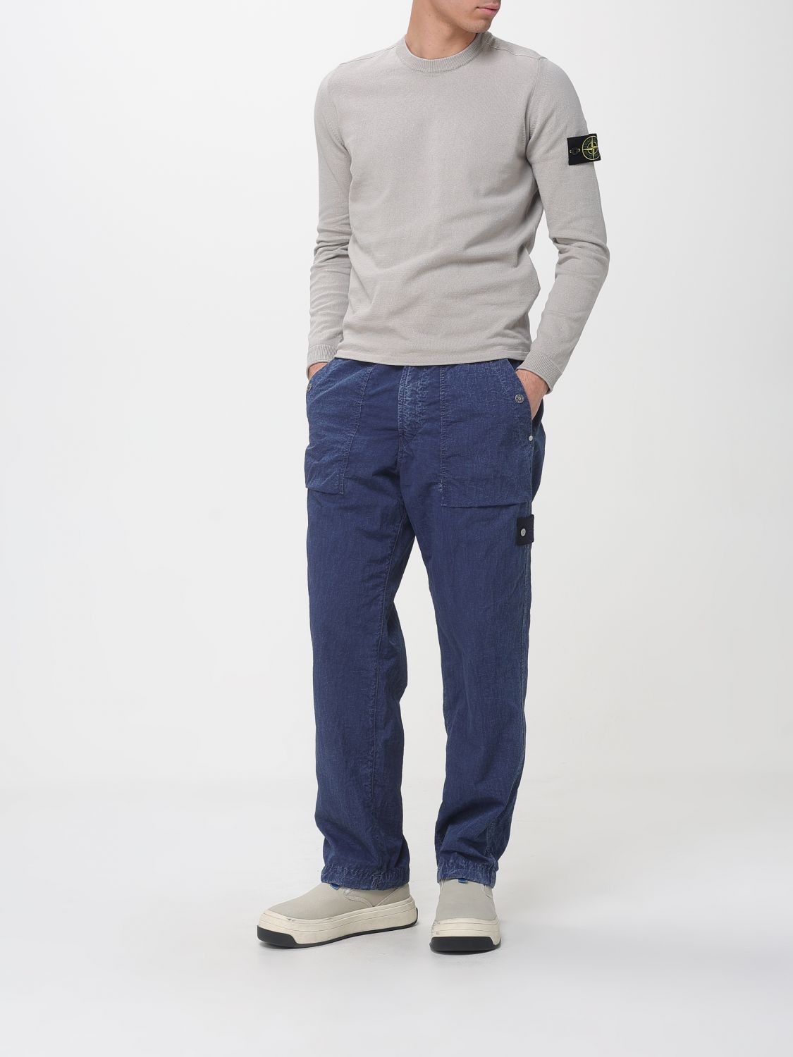 Stone Island Stone Island Sweater Men Grey Size US M / EU 48-50 / 2 - 2 Thumbnail