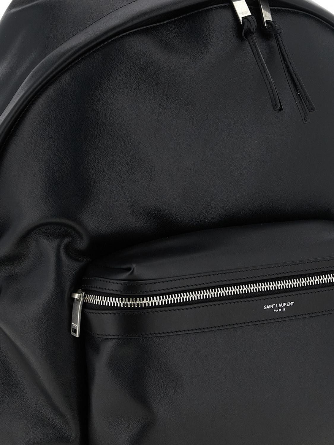 Saint Laurent Paris Saint Laurent Backpack Men Black Size ONE SIZE - 3 Thumbnail