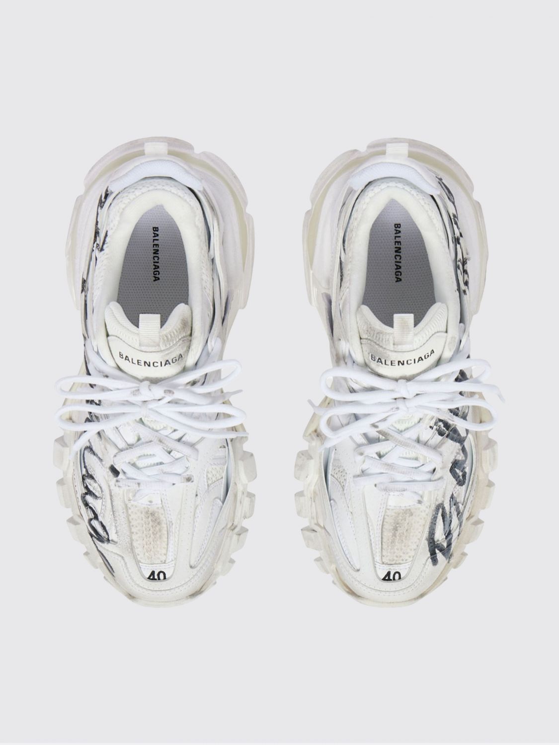 Balenciaga Balenciaga Sneakers Men White Size US 10 / EU 43 - 4 Thumbnail
