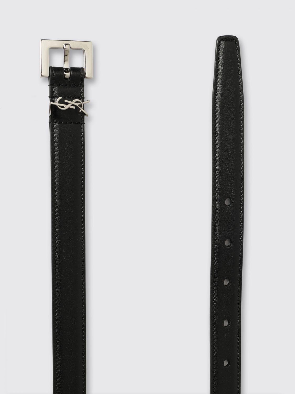 Saint Laurent Paris Saint Laurent Belt Woman Black Size ONE SIZE - 3 Thumbnail