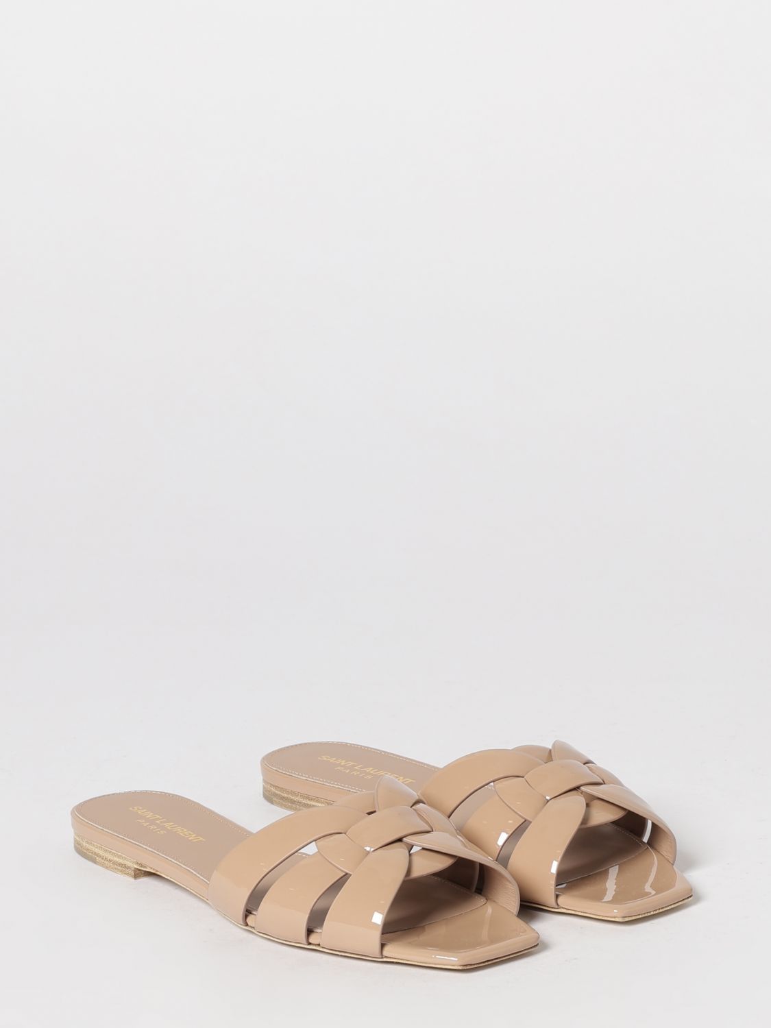 Saint Laurent Paris Saint Laurent Heeled Sandal Woman Nude Size US 6.5 / IT 36.5 - 2 Thumbnail