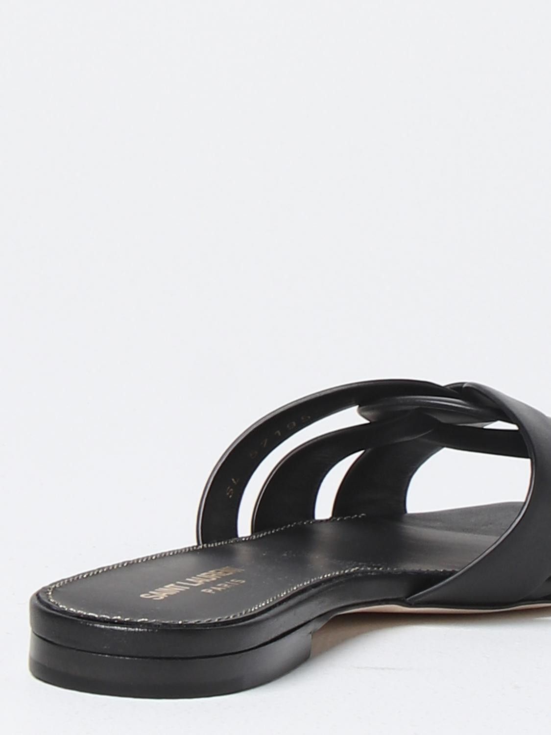 Saint Laurent Paris Saint Laurent Heeled Sandal Woman Black Size US 9.5 / IT 39.5 - 3 Thumbnail
