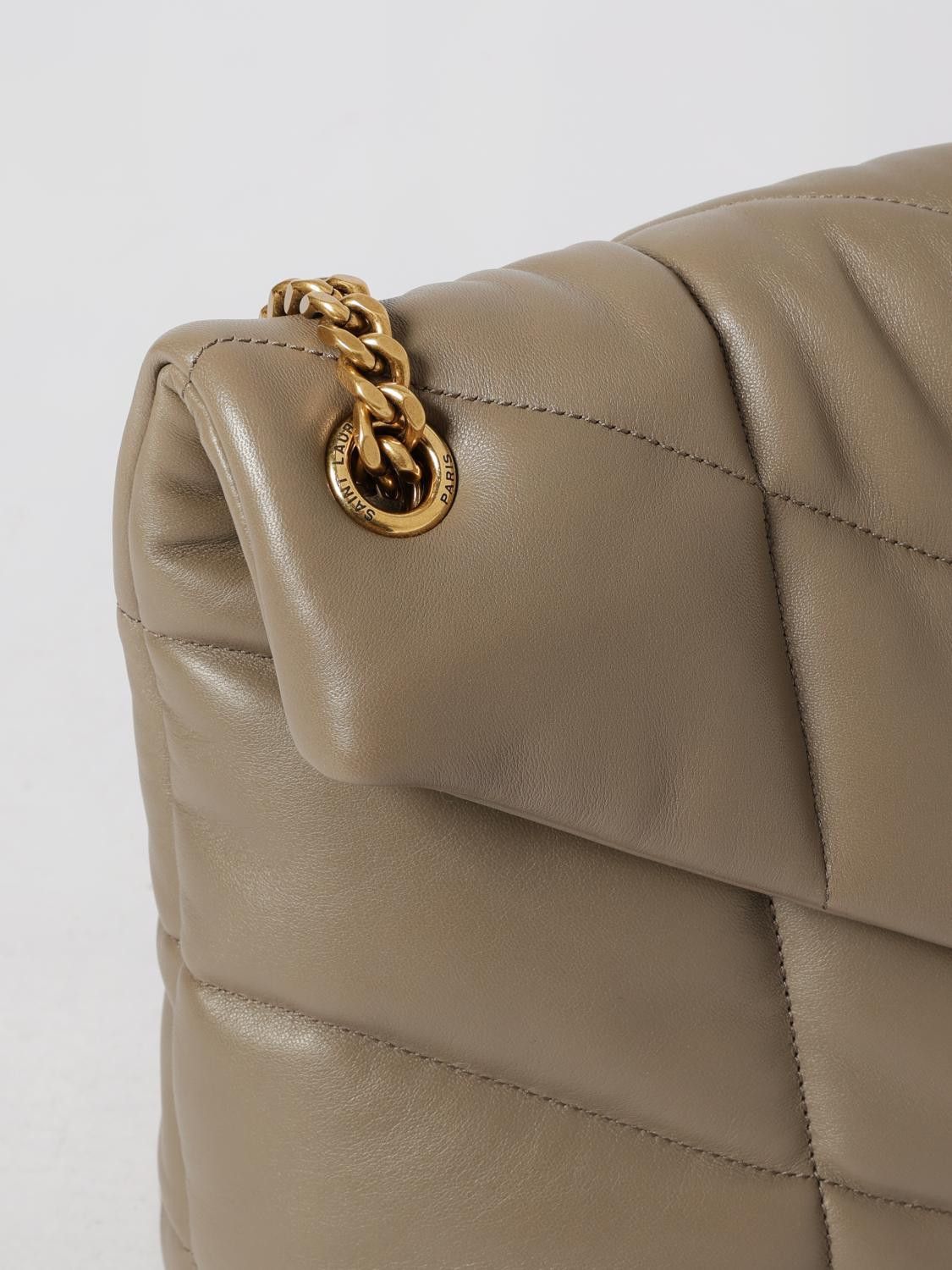 Saint Laurent Paris Saint Laurent Shoulder Bag Woman Beige Size ONE SIZE - 4 Thumbnail