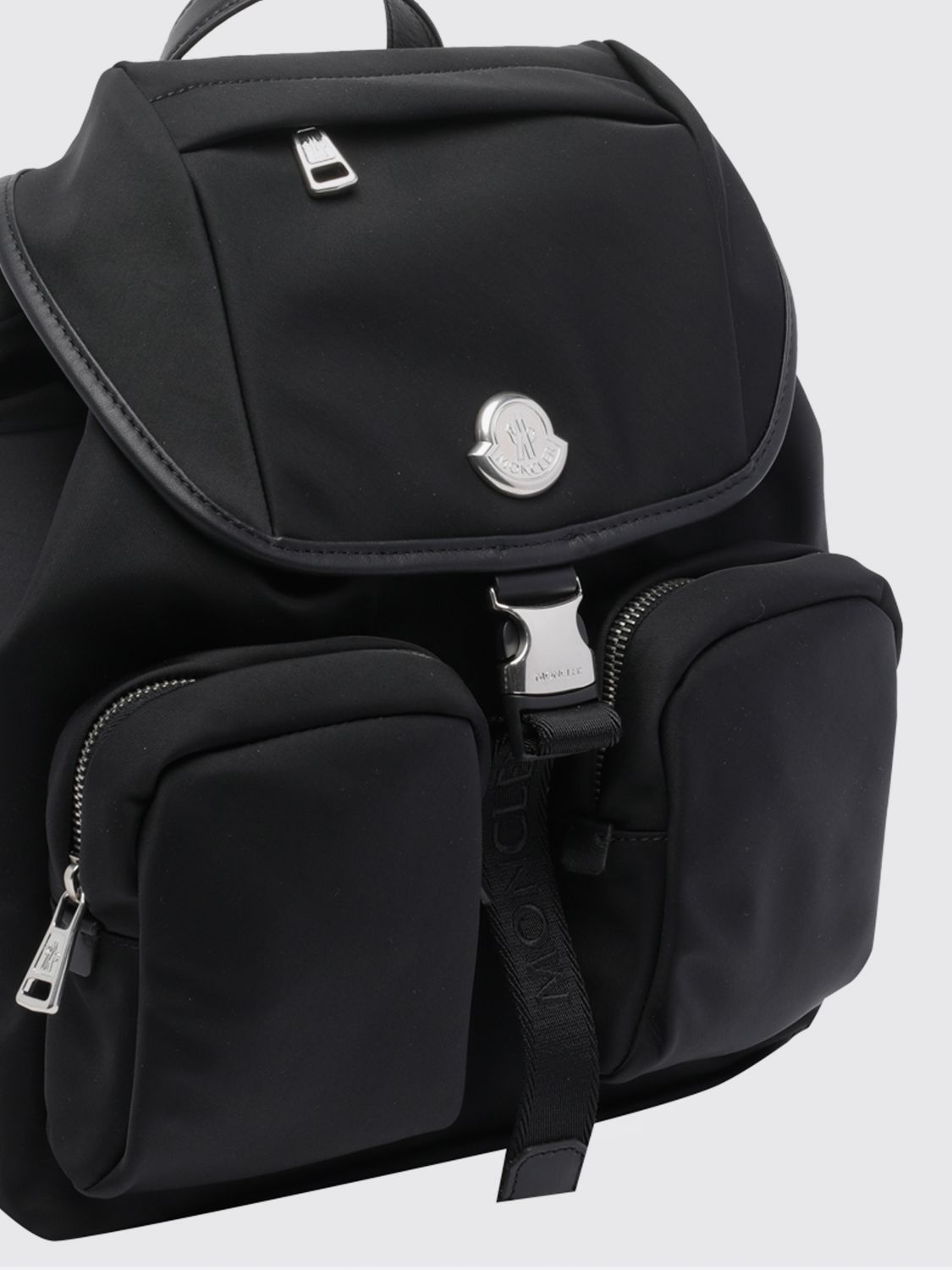 Moncler Moncler Backpack Woman Black Size ONE SIZE - 3 Thumbnail