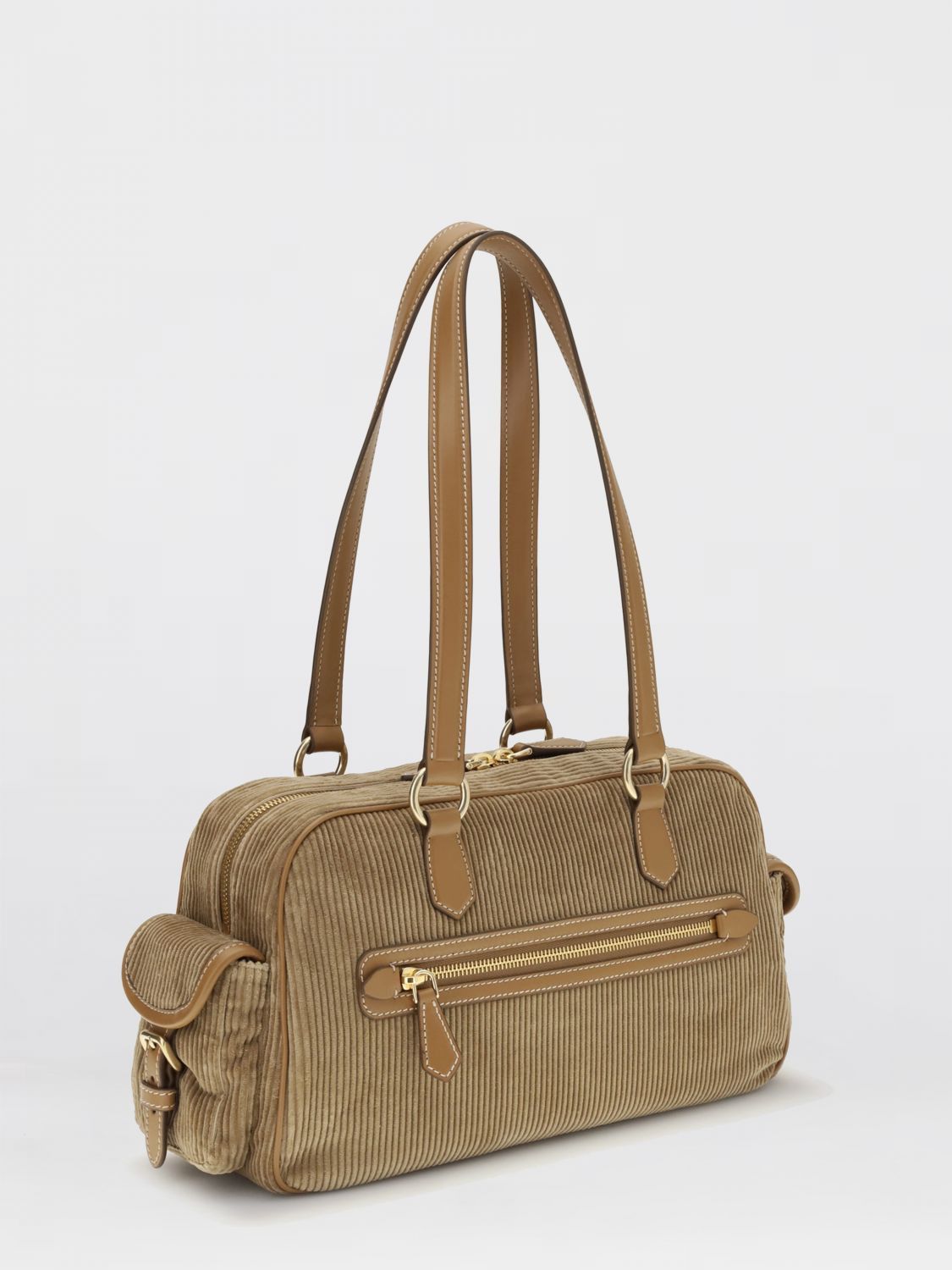 Miu Miu Miu Miu Shoulder Bag Woman Cocoa Size ONE SIZE - 2 Thumbnail
