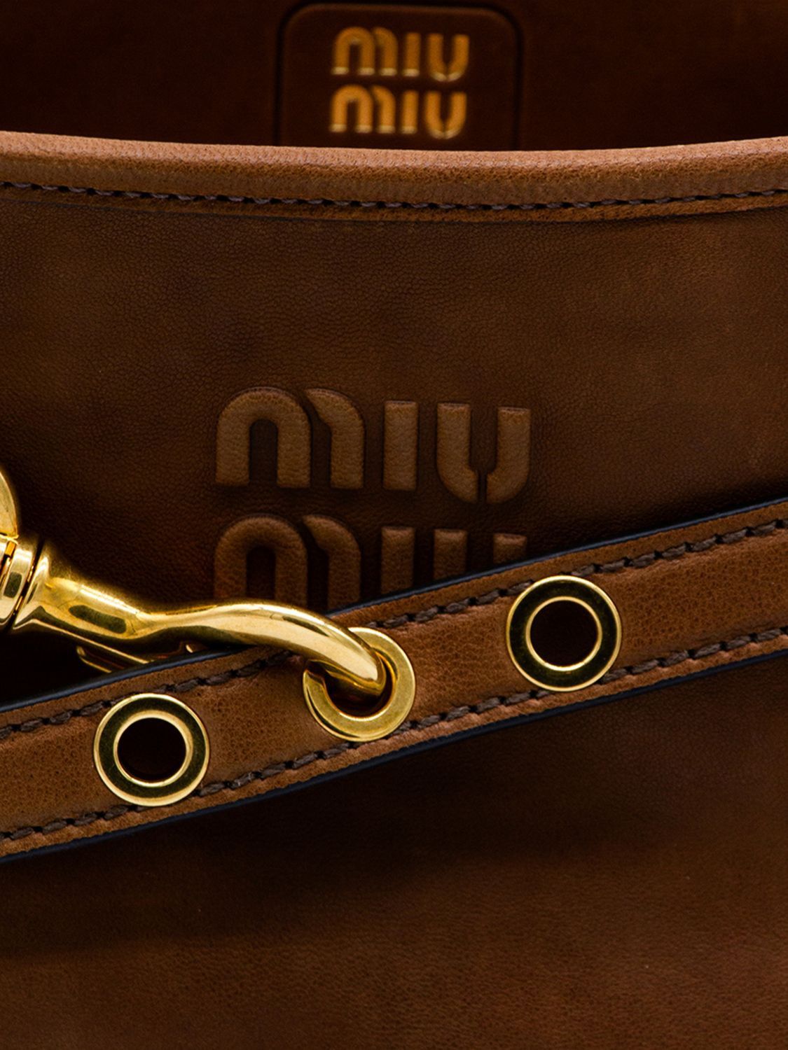 Miu Miu Miu Miu Shoulder Bag Woman Brown Size ONE SIZE - 4 Thumbnail