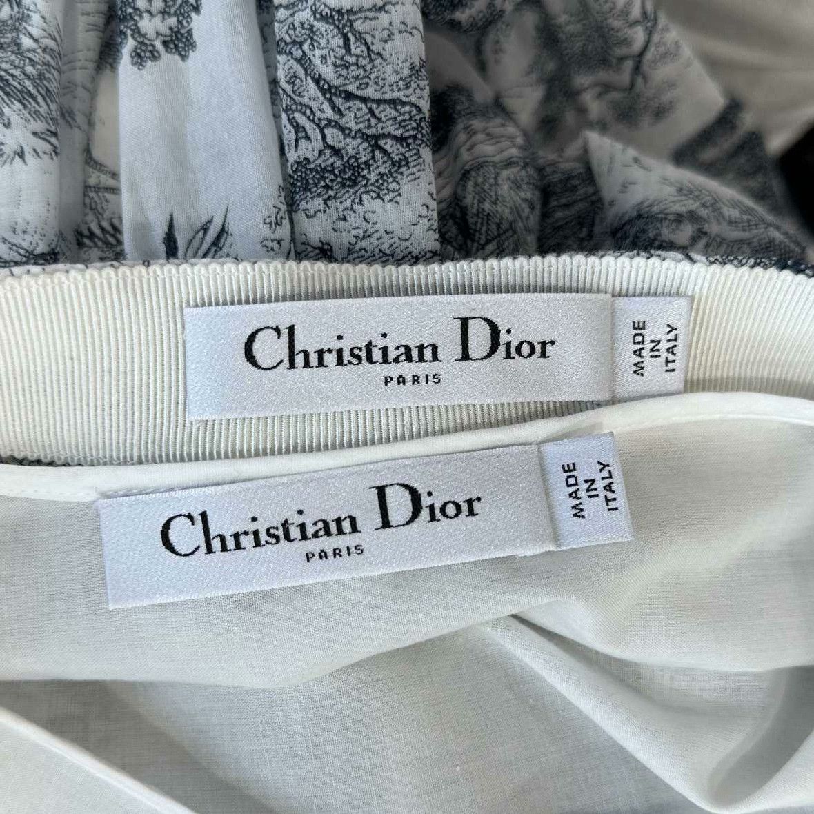 Dior Dior Retro Printed Multi Skirt 28 Women Size 28" / US 6 / IT 42 - 4 Thumbnail