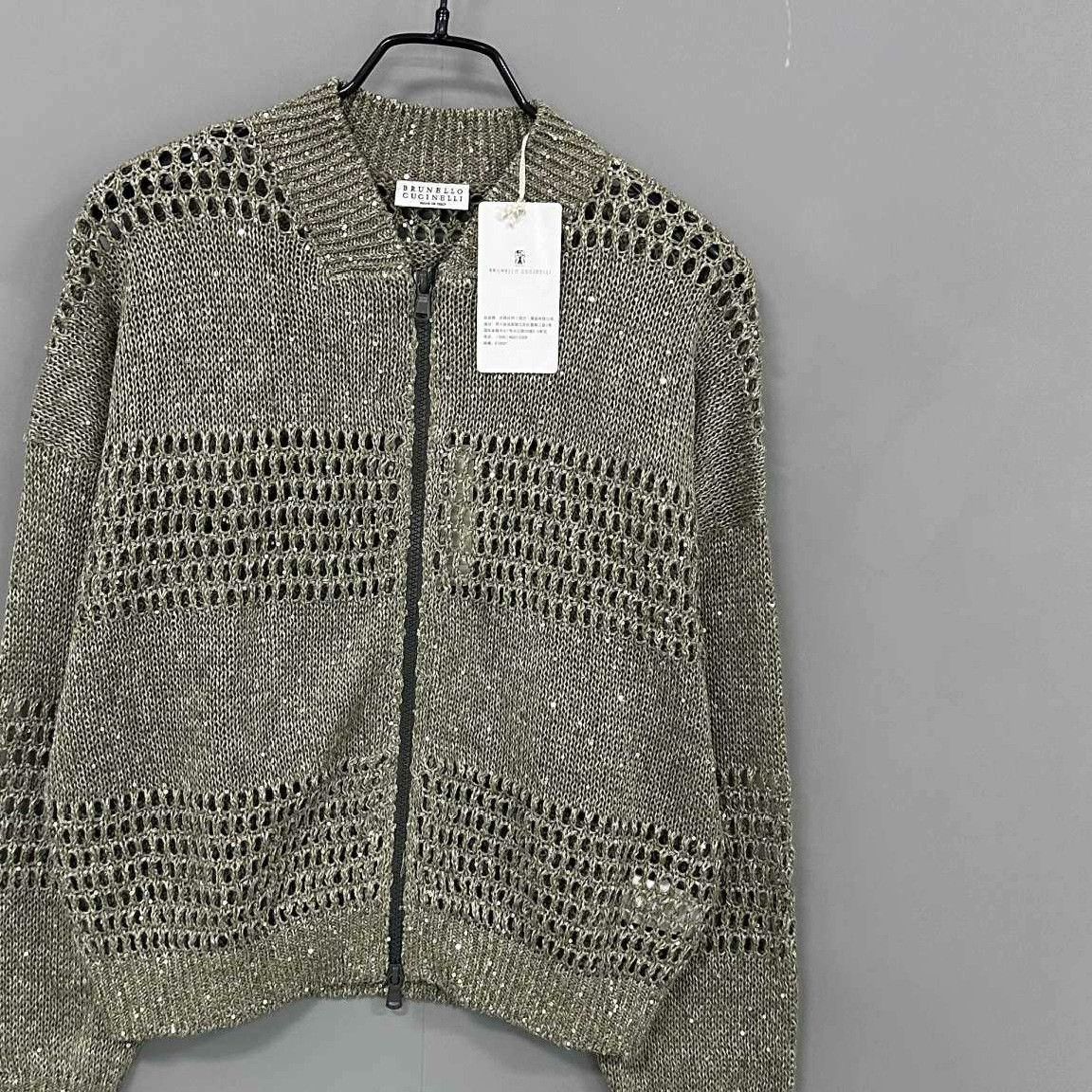 Brunello Cucinelli Brunello Cucinelli Linen Jacket XS Women Size XS / US 0-2 / IT 36-38 - 2 Thumbnail