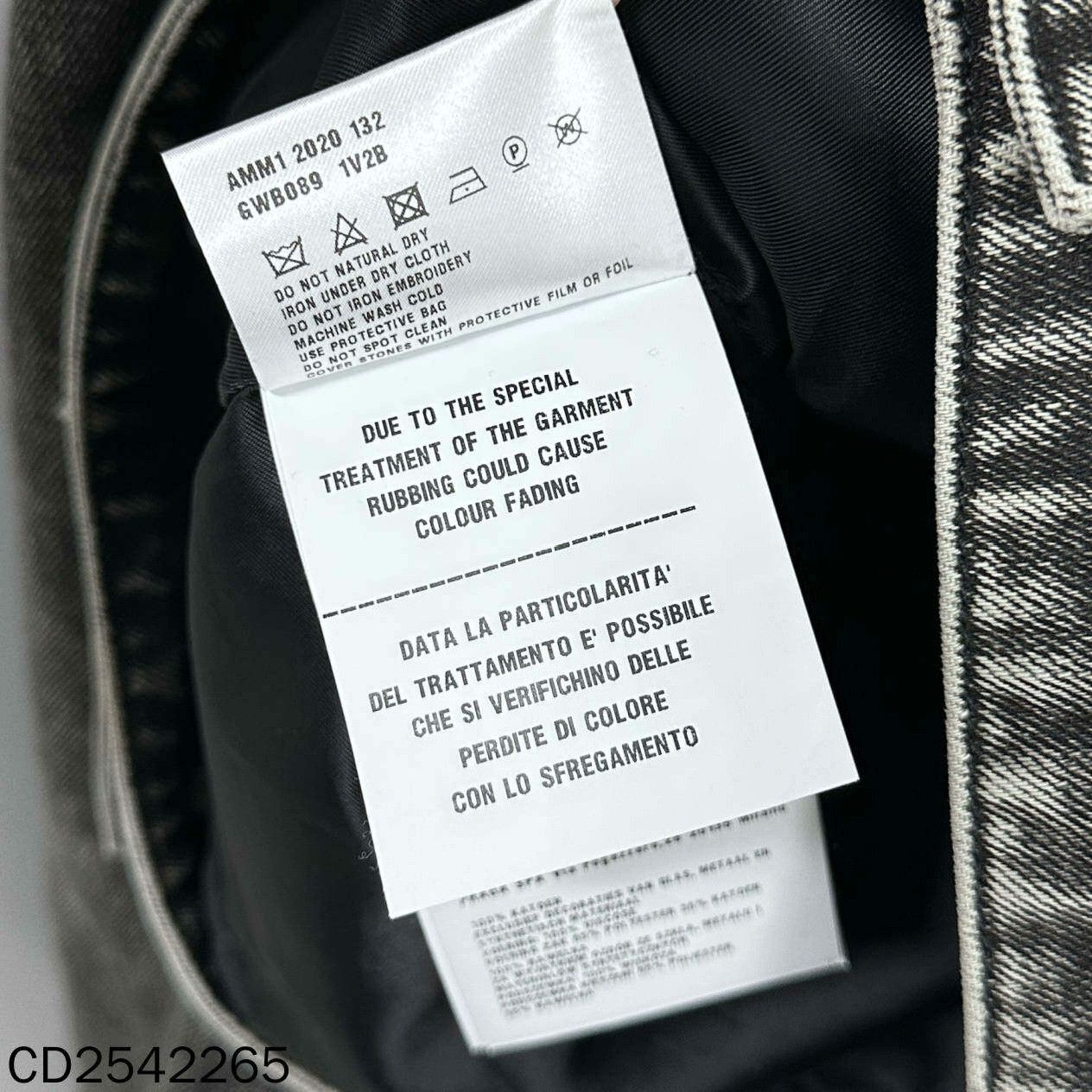 Miu Miu Miu Miu Denim Black Jacket it_34 Women Size XXS / US 00 / IT 34 - 6 Thumbnail
