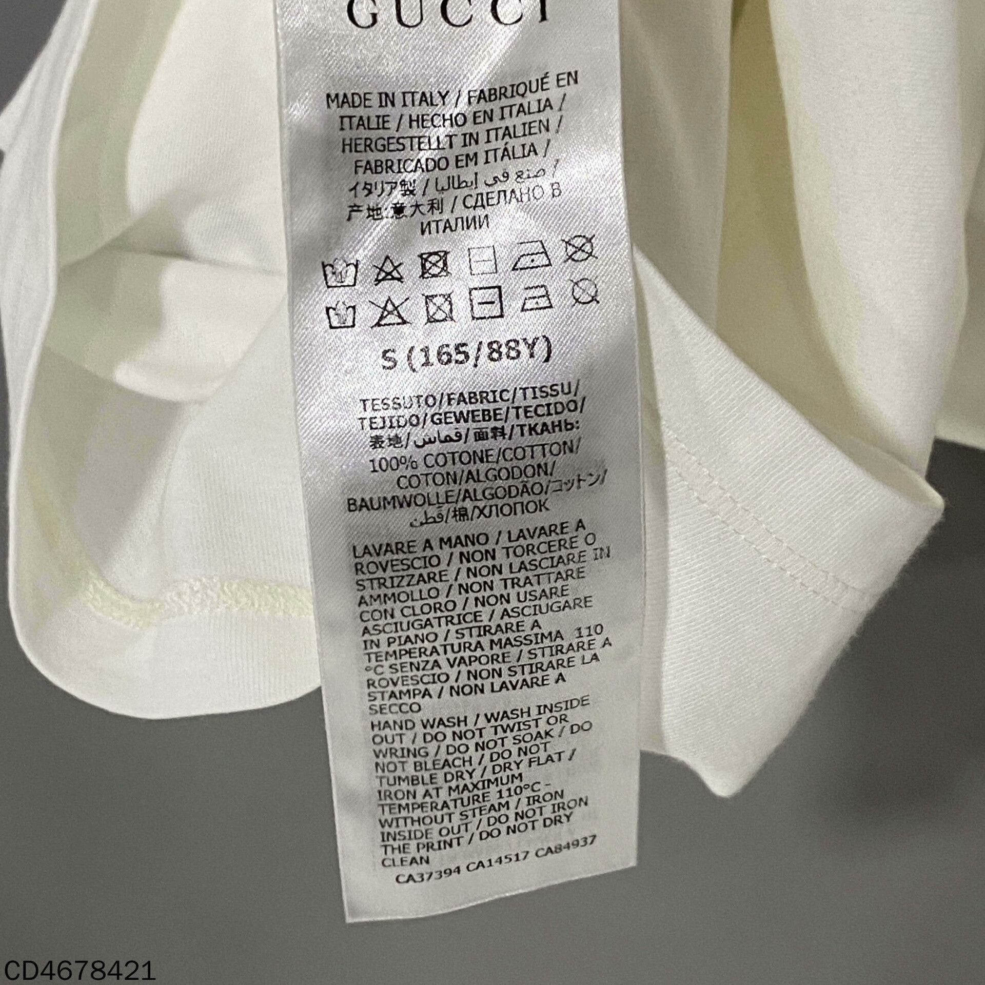 Gucci Gucci Retro Printed T-Shirt s Men Size US S / EU 44-46 / 1 - 4 Thumbnail