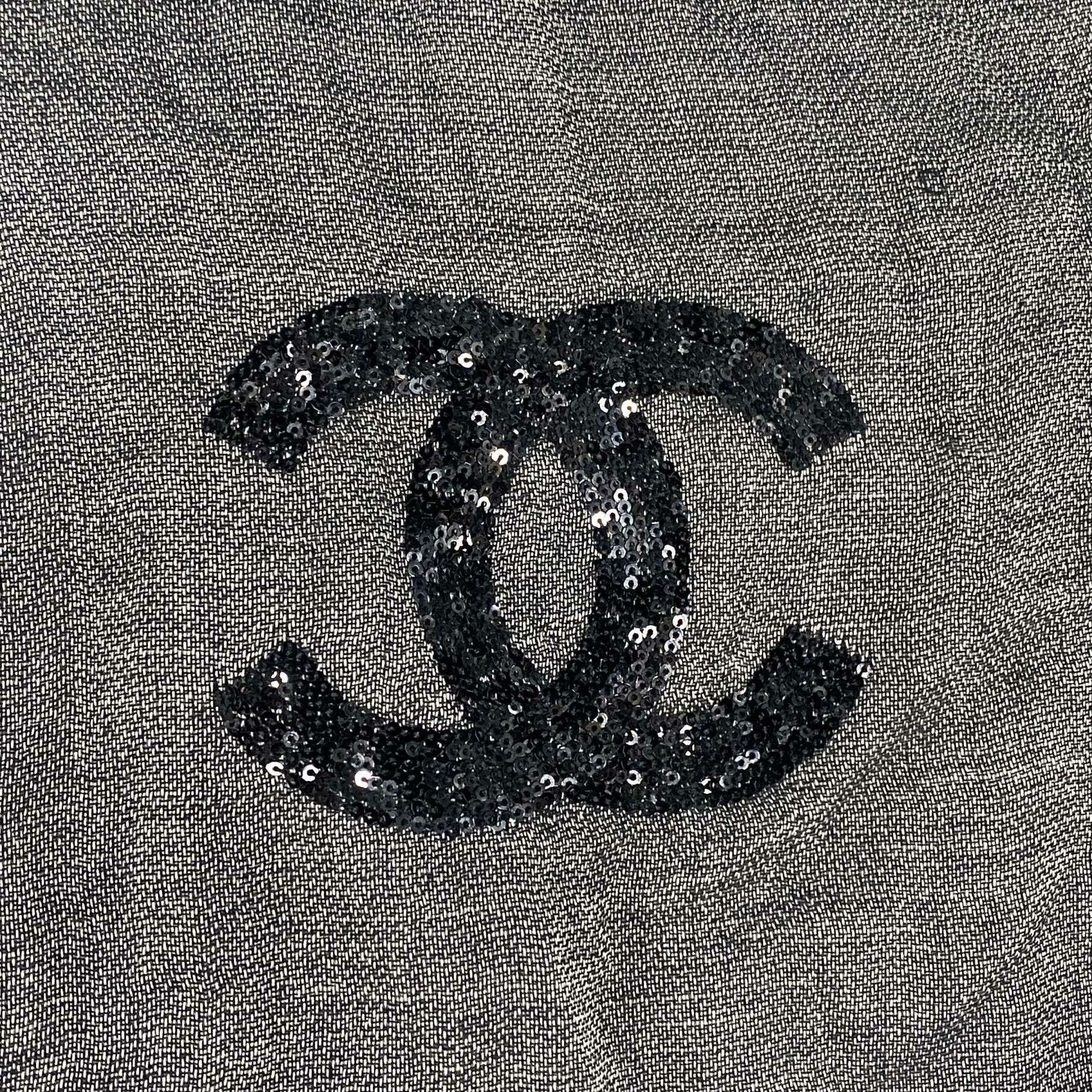 Chanel Chanel Retro Gray Scarf one size Men Size ONE SIZE - 6 Thumbnail