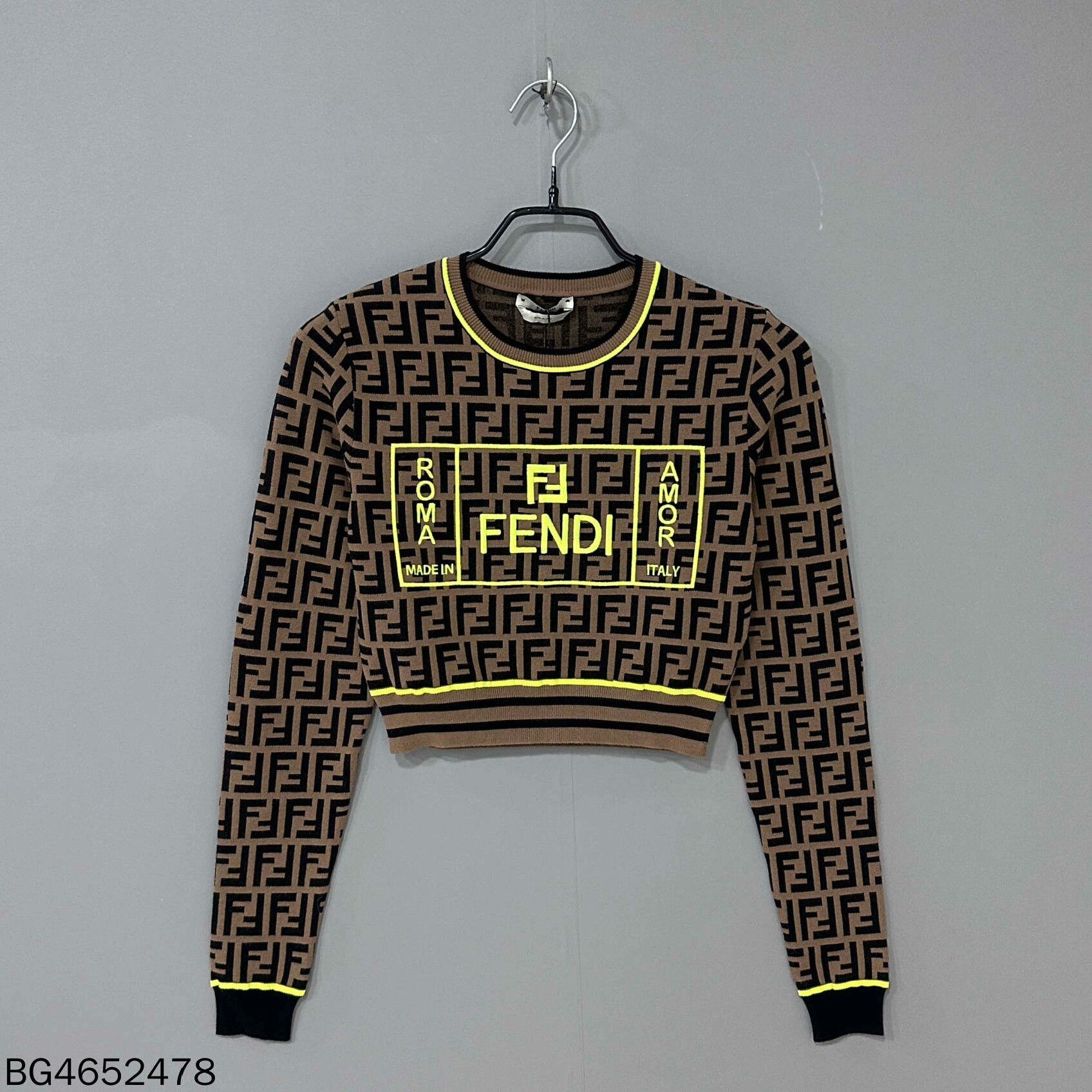 Fendi Fendi Knit Embroidered Sweater S Women Size S / US 4 / IT 40 - 2 Thumbnail