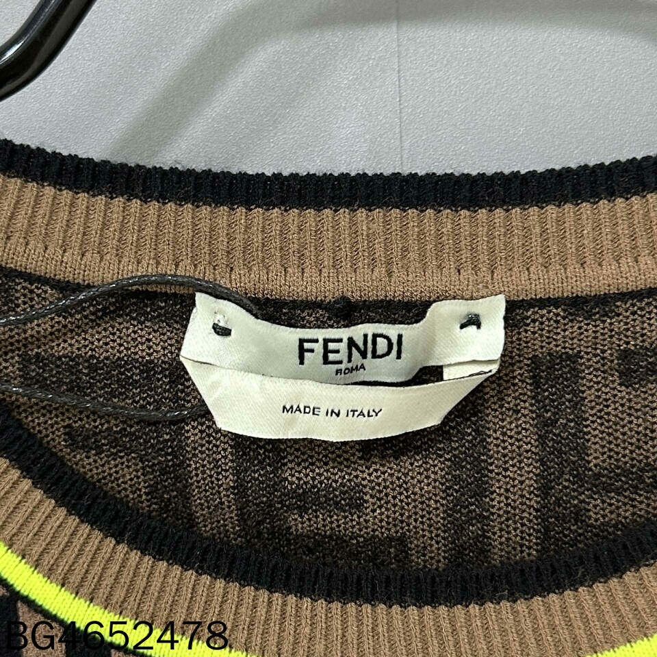 Fendi Fendi Knit Embroidered Sweater S Women Size S / US 4 / IT 40 - 6 Thumbnail