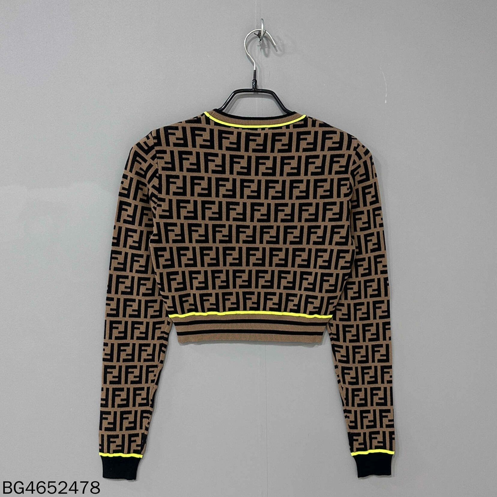 Fendi Fendi Knit Embroidered Sweater S Women Size S / US 4 / IT 40 - 3 Thumbnail