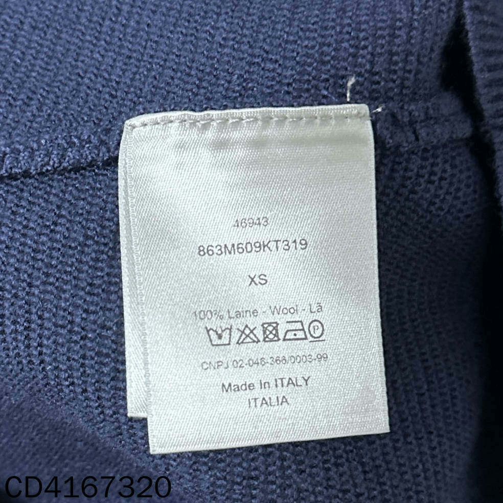 Dior Dior Knit Blue Sweater XS Women Size XS / US 0-2 / IT 36-38 - 6 Thumbnail