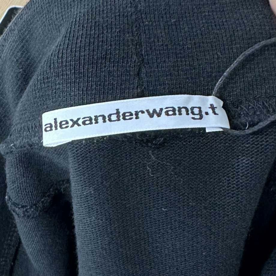 Alexander Wang Alexander Wang Retro Black T-Shirt XS Women Size XS / US 0-2 / IT 36-38 - 4 Thumbnail