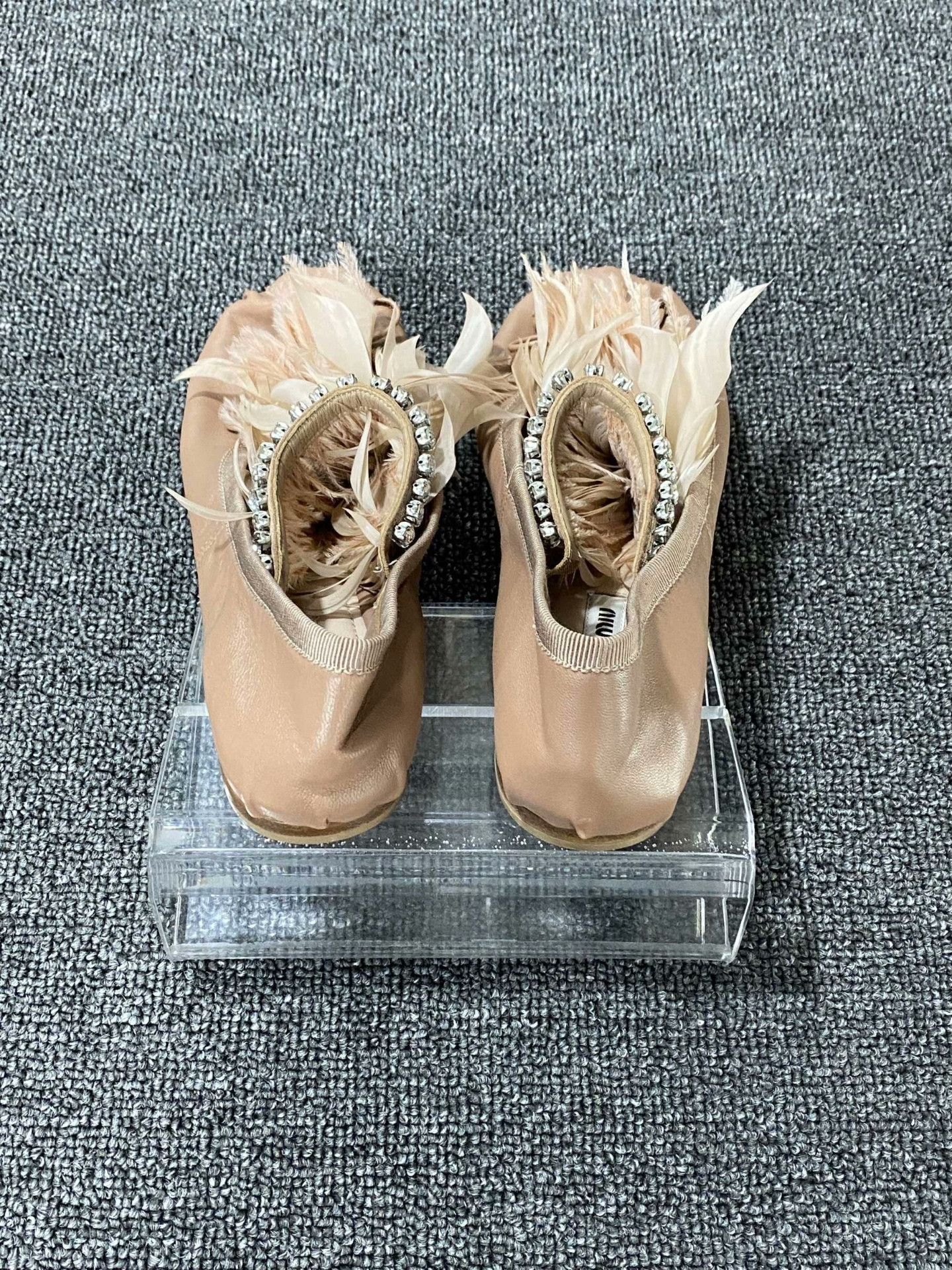 Miu Miu Miu Miu Leather Lowtop Sneakers us_6 Women Size US 6 / IT 36 - 5 Thumbnail