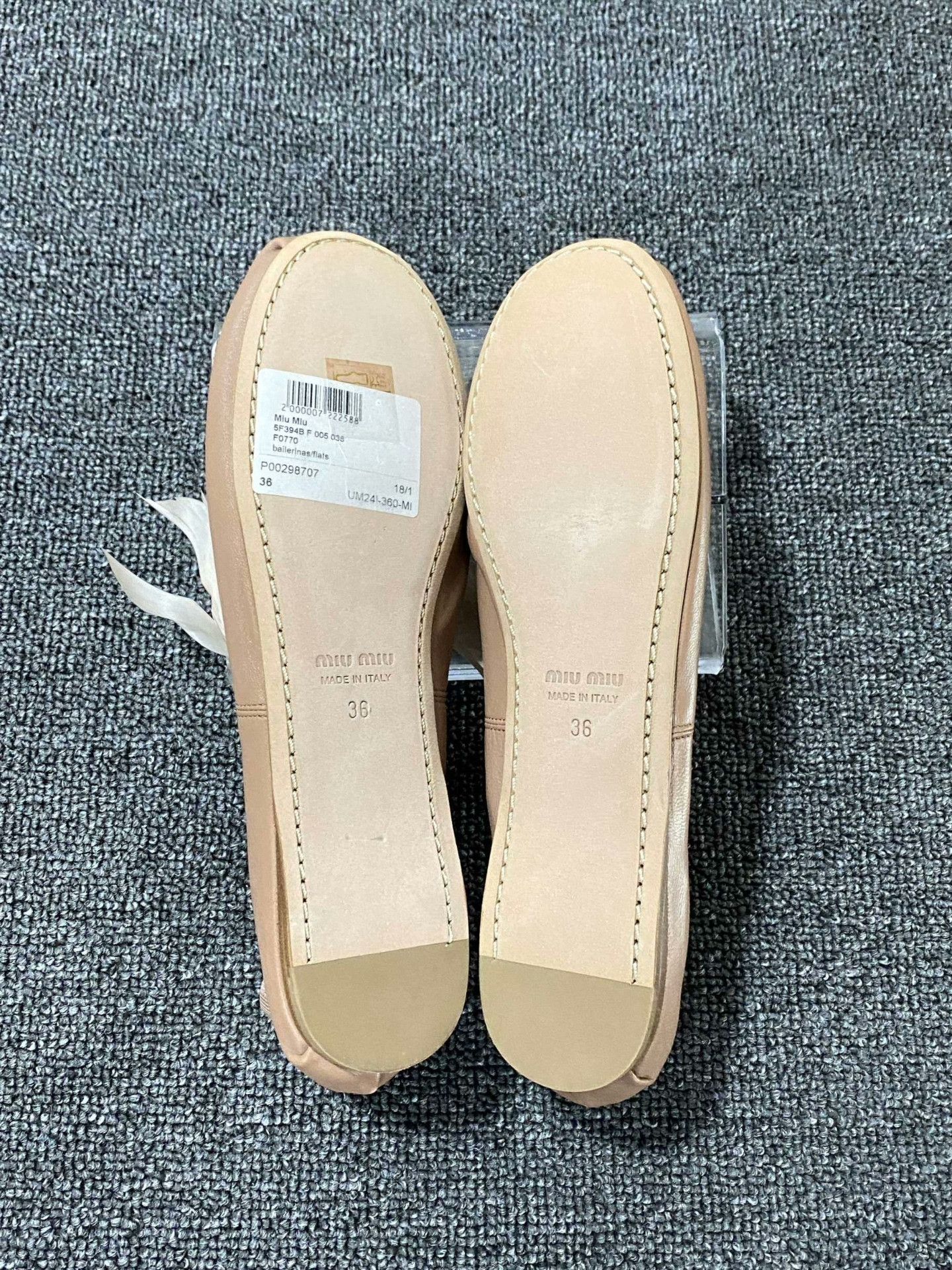 Miu Miu Miu Miu Leather Lowtop Sneakers us_6 Women Size US 6 / IT 36 - 6 Thumbnail