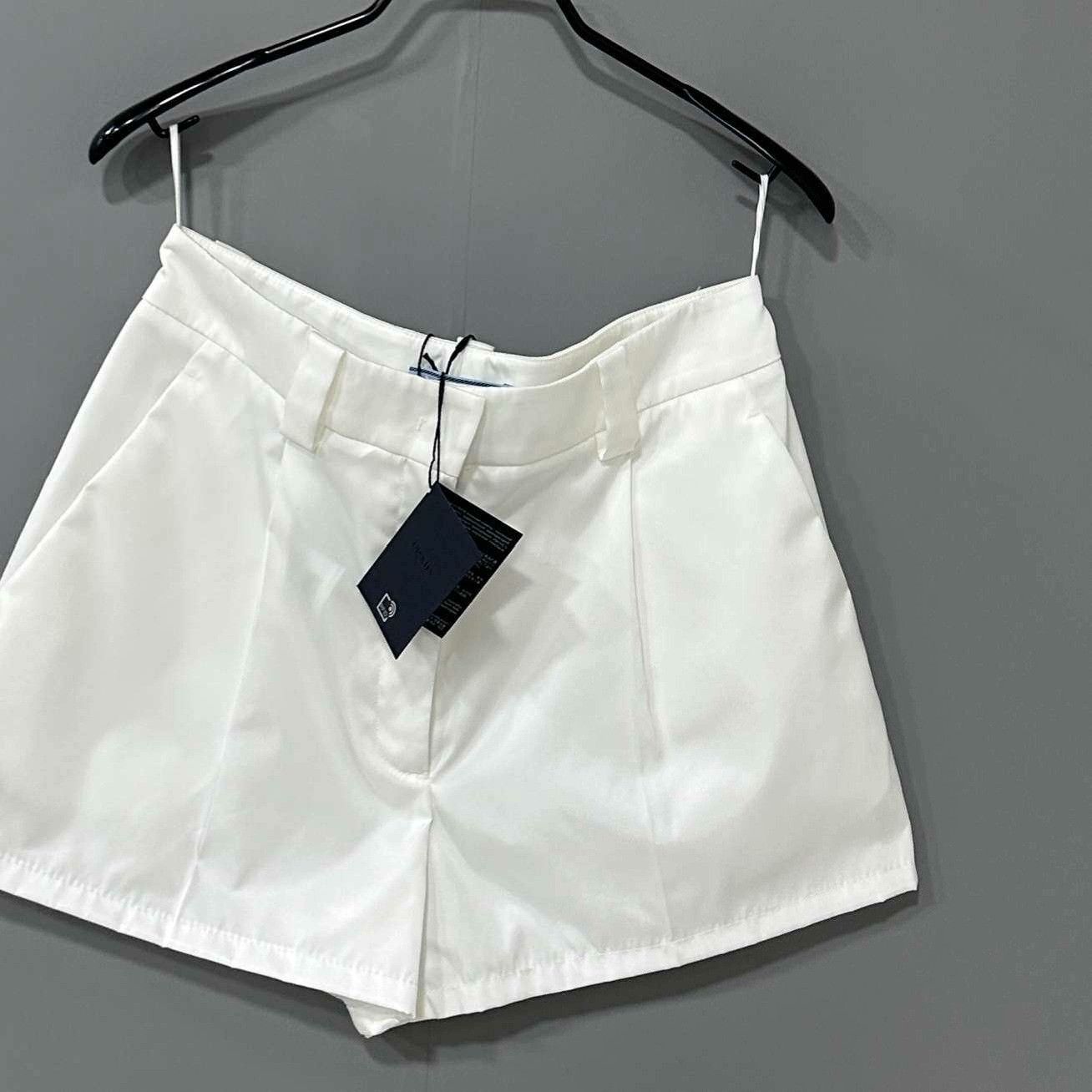 Prada Prada Nylon White Pants 28 Women Size 28" / US 6 / IT 42 - 2 Thumbnail