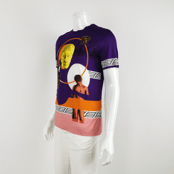Versace Versace Limited Edition Statues Print T-Shirt M Size US M / EU 48-50 / 2 - 3 Thumbnail