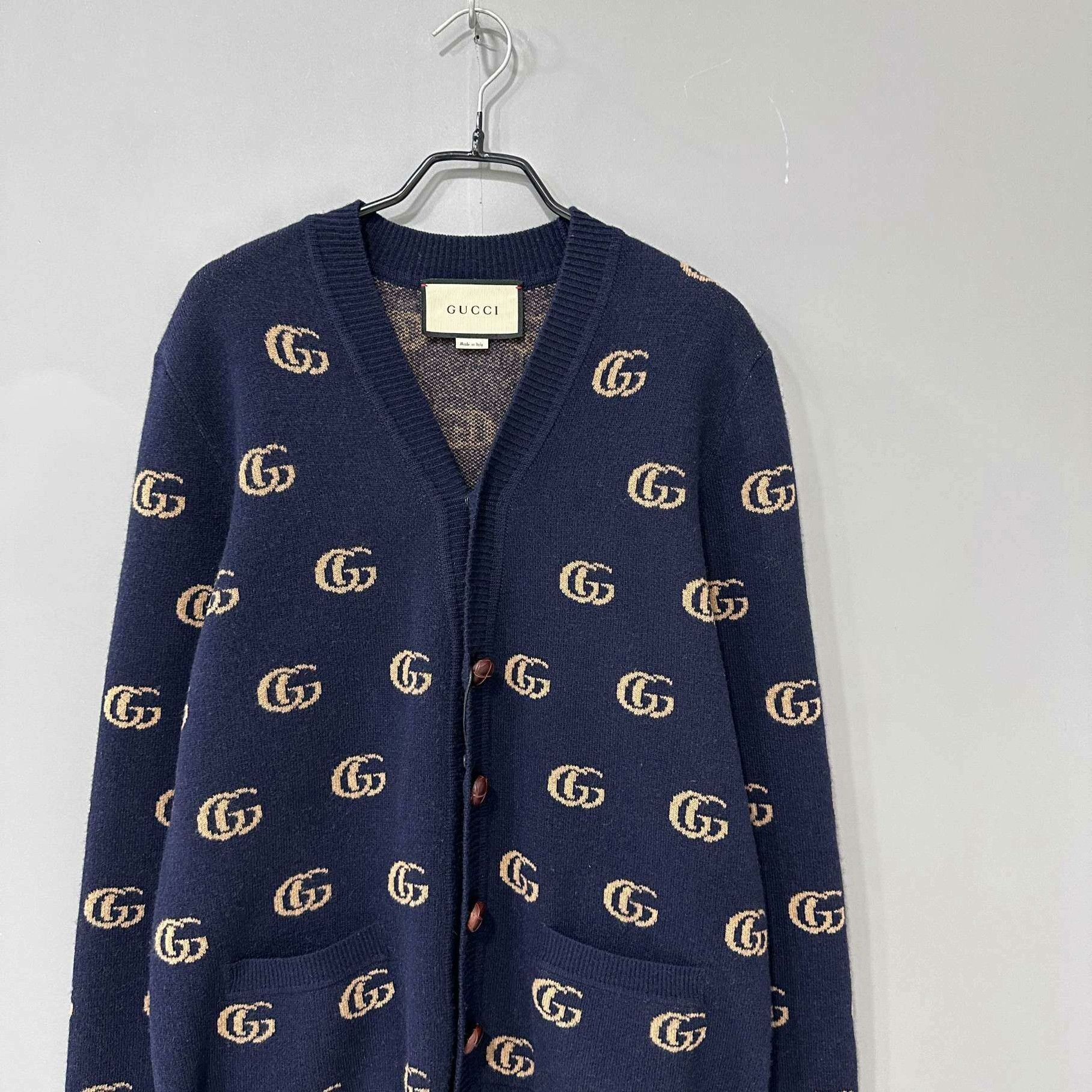 Gucci Gucci Knit Blue Sweater m Men Size US M / EU 48-50 / 2 - 2 Thumbnail
