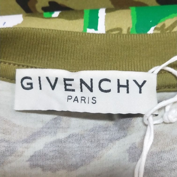 Givenchy Givenchy Camo Spirit Graphic T-Shirt M Size US M / EU 48-50 / 2 - 8 Thumbnail