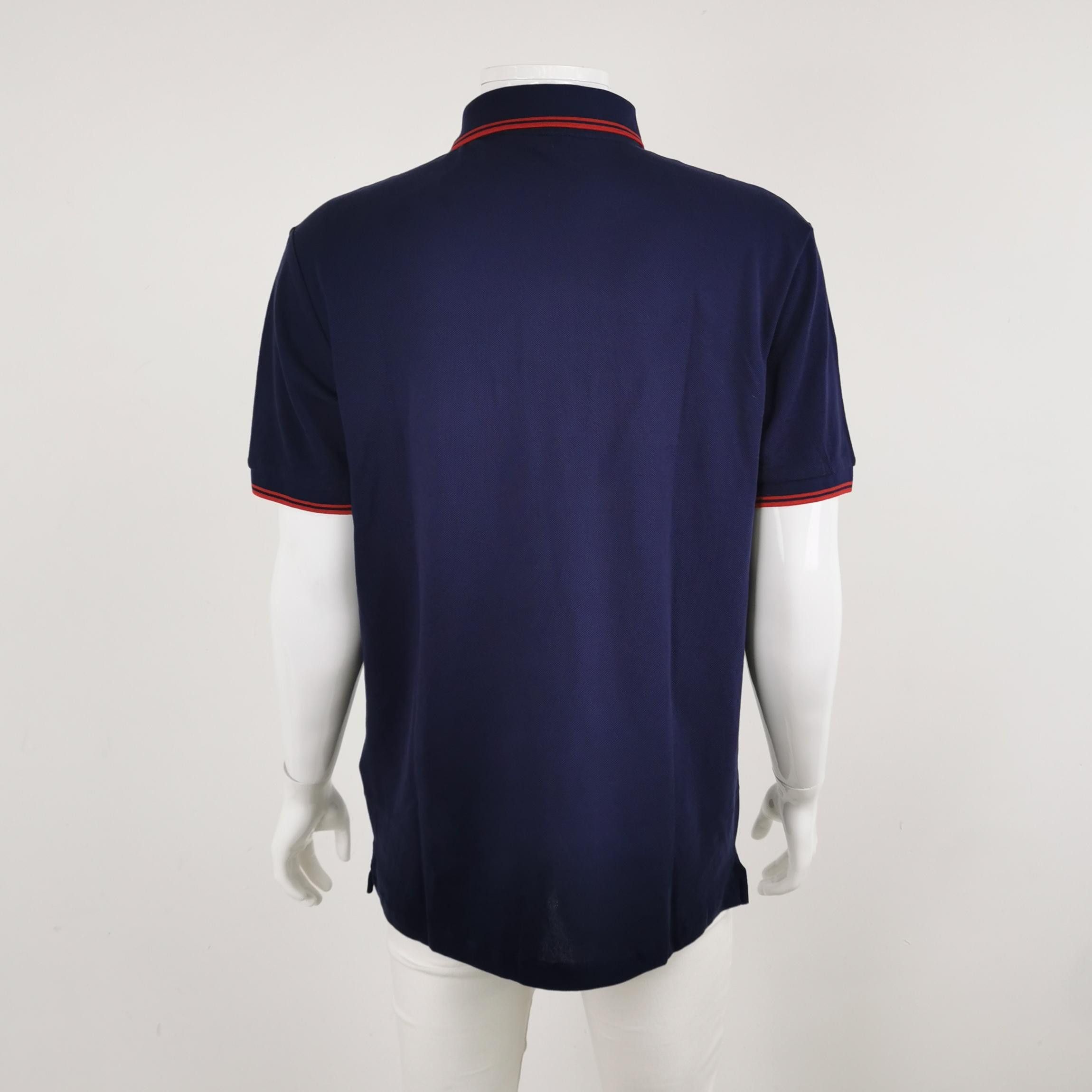 Prada Prada Striped Trim Polo Shirt XL Size US XL / EU 56 / 4 - 4 Thumbnail