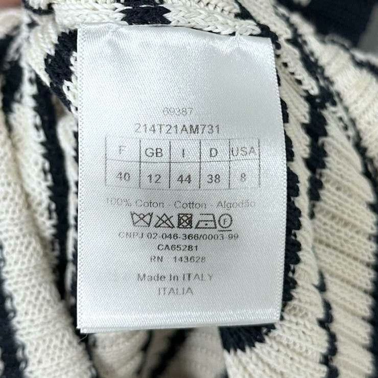 Dior Dior Retro Striped Sweater it_40 Women Size S / US 4 / IT 40 - 6 Thumbnail