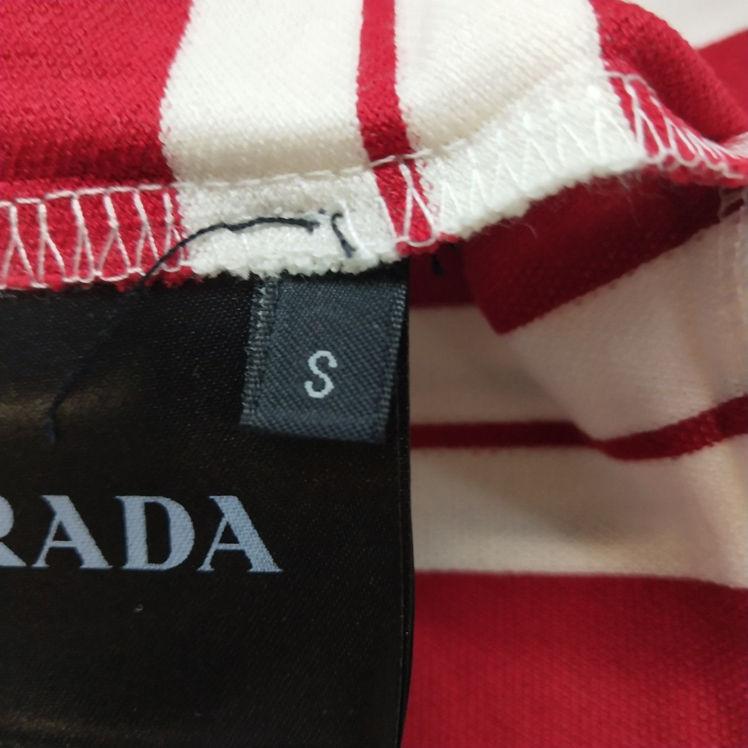 Prada Prada Striped Cotton Polo Shirt Size S Size US S / EU 44-46 / 1 - 9 Thumbnail