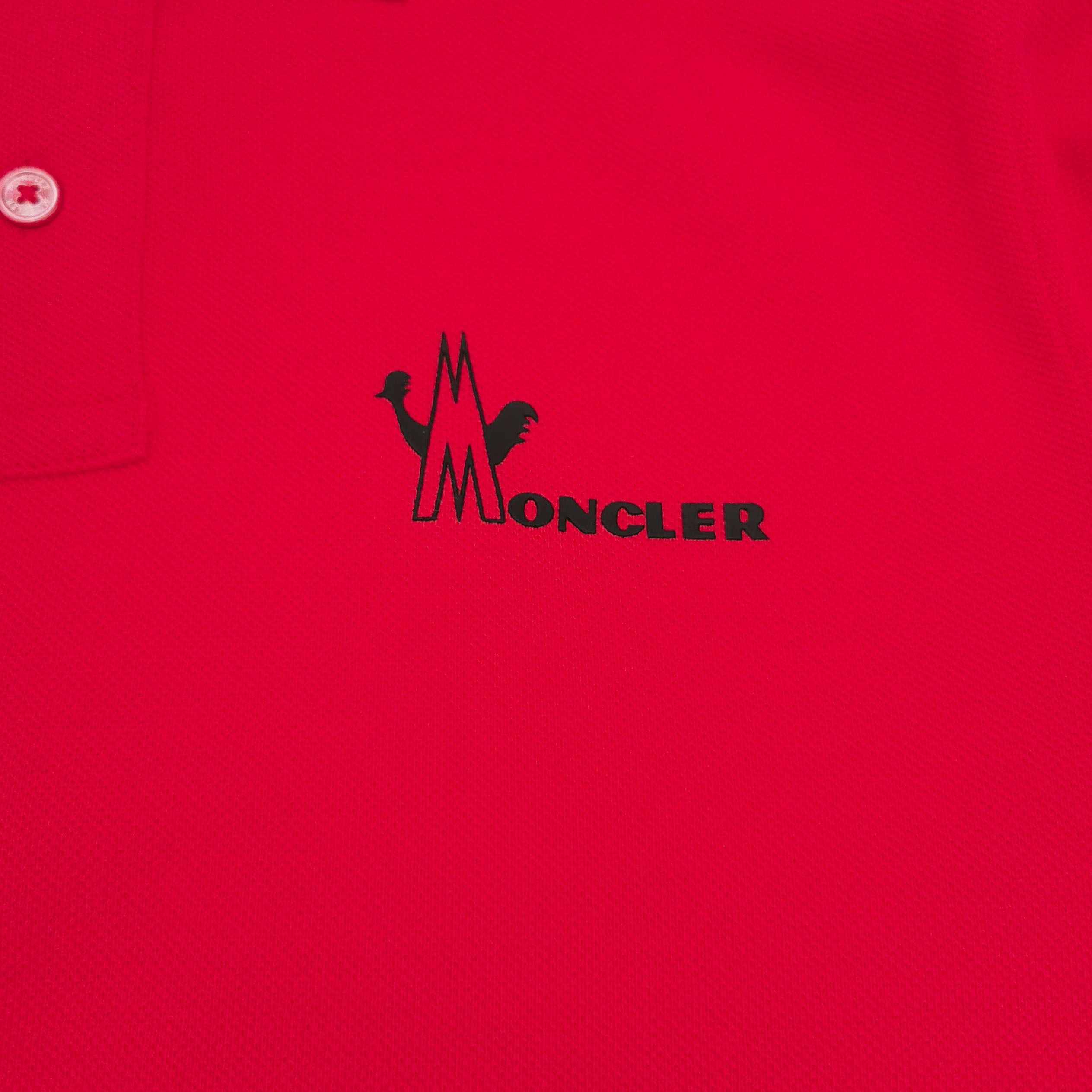 Moncler Moncler Logo Patch Polo Shirt Size S Size US S / EU 44-46 / 1 - 5 Thumbnail