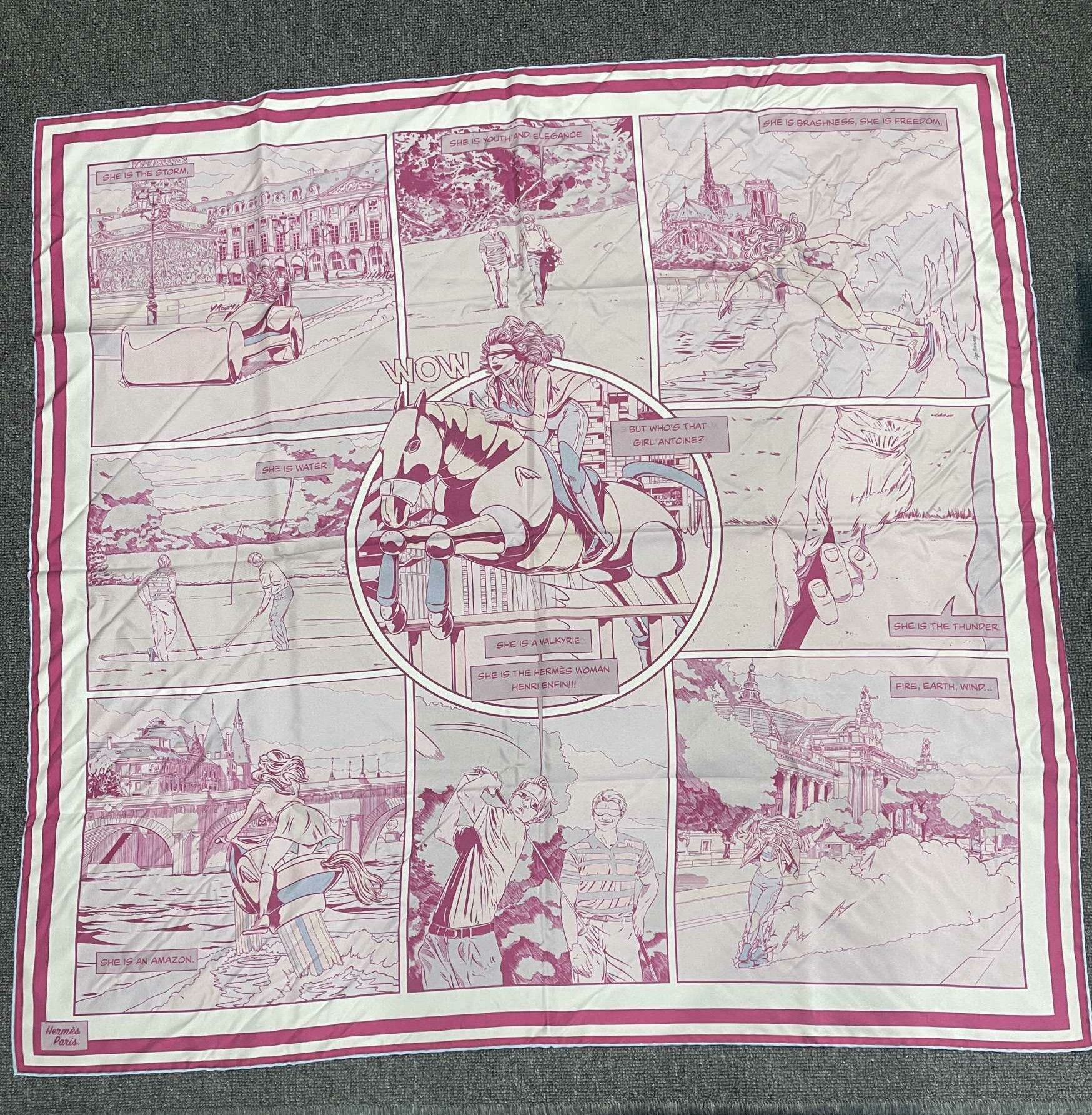 Hermes Hermes Golf Scarf one size Men Size ONE SIZE - 2 Thumbnail