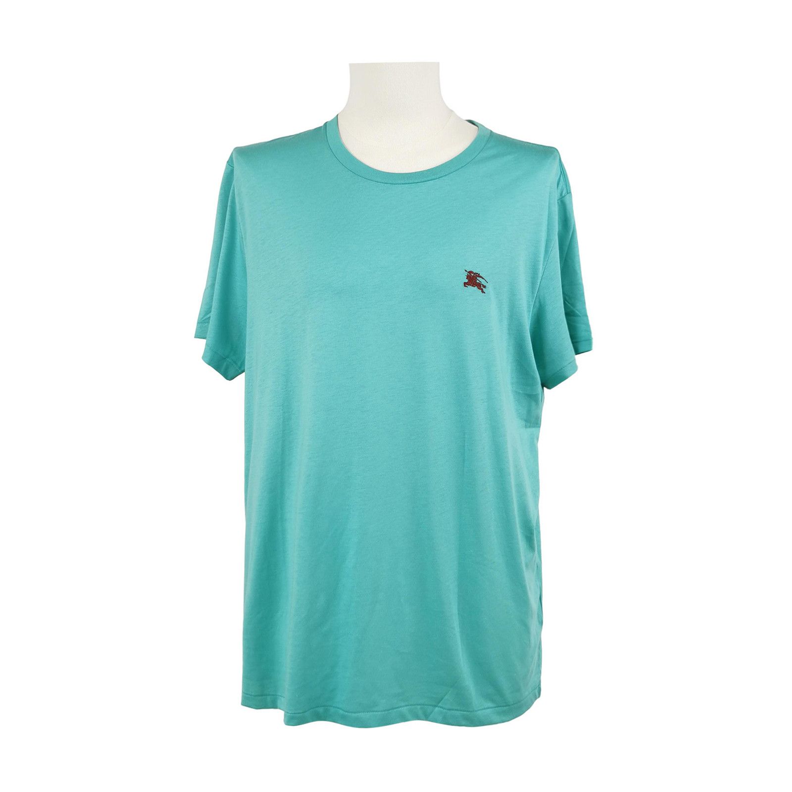 Burberry Burberry Knight Logo Embroidered Cotton T-Shirt XL Size US XL / EU 56 / 4 - 2 Thumbnail