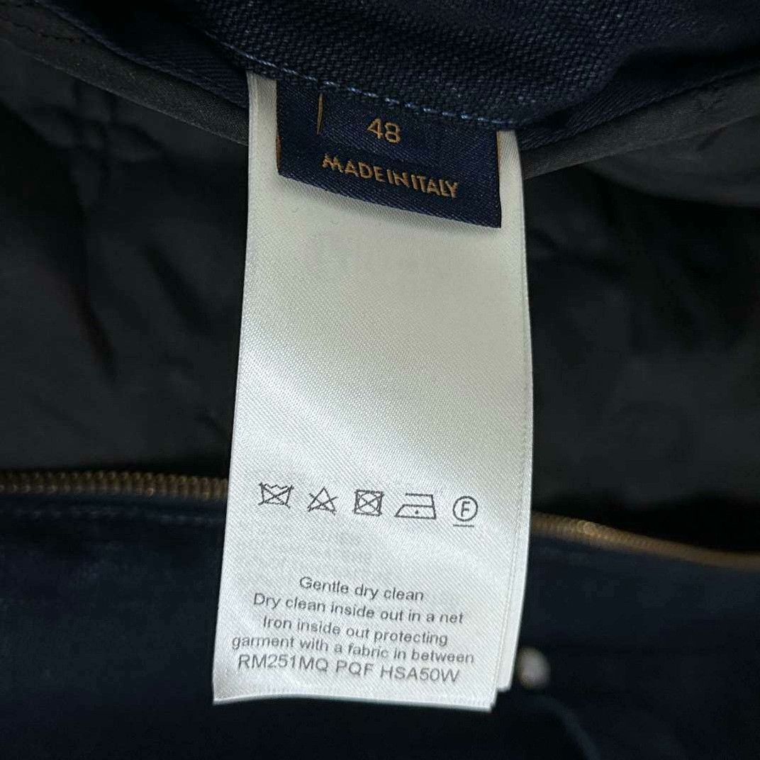 Louis Vuitton Louis Vuitton Denim Cotton Black Heavy Coat m Men Size US M / EU 48-50 / 2 - 6 Thumbnail