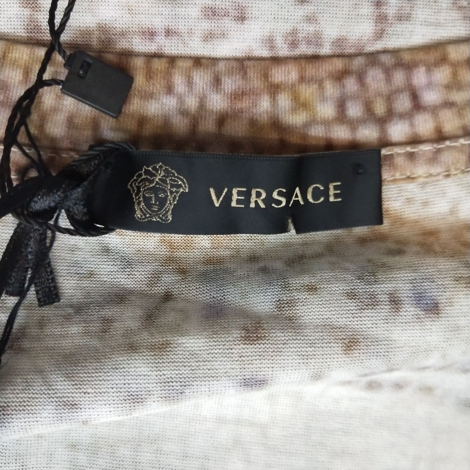 Versace Versace Mosaic Graphic T-Shirt US XS Size US XS / EU 42 / 0 - 7 Thumbnail