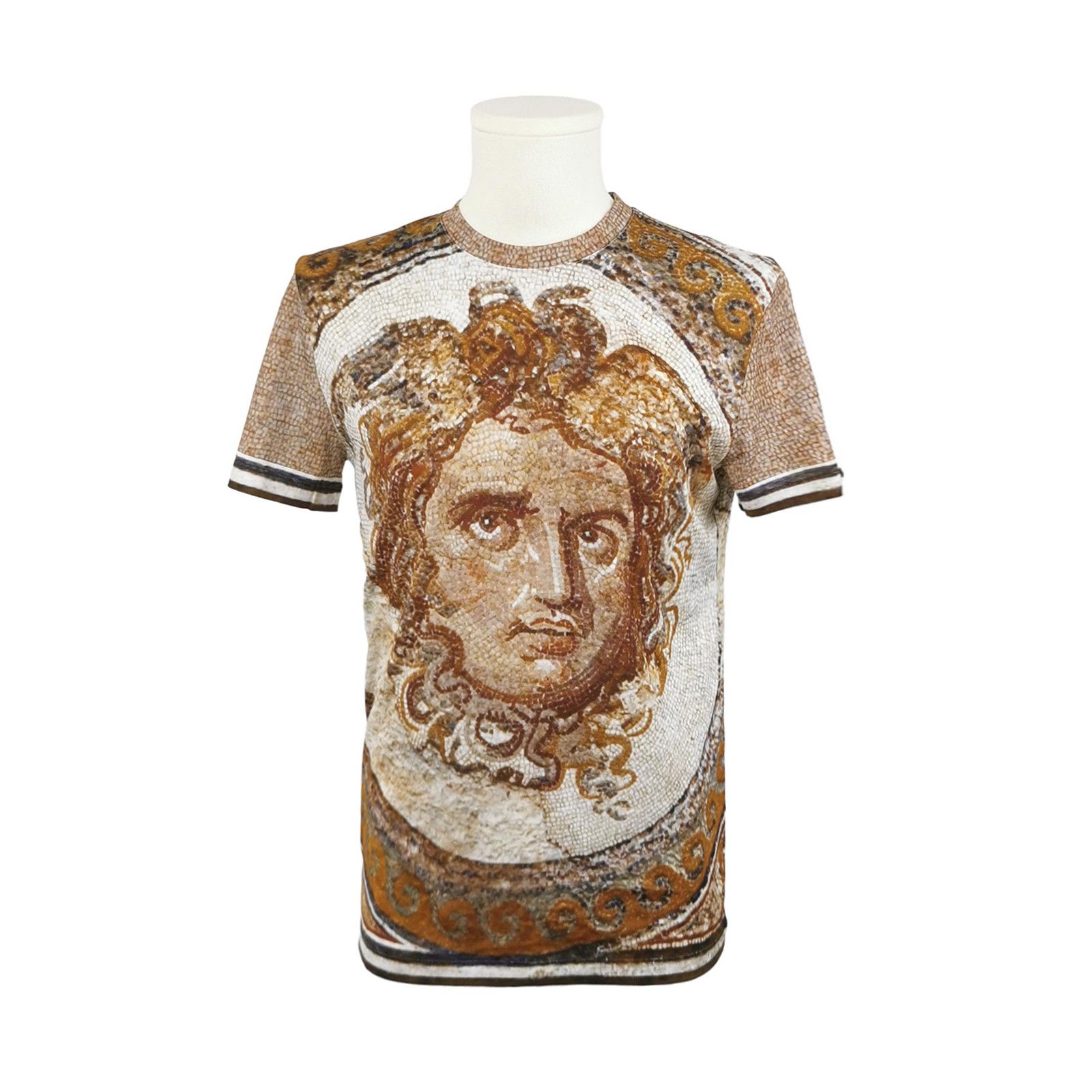 Versace Versace Mosaic Graphic T-Shirt US XS Size US XS / EU 42 / 0 - 2 Thumbnail