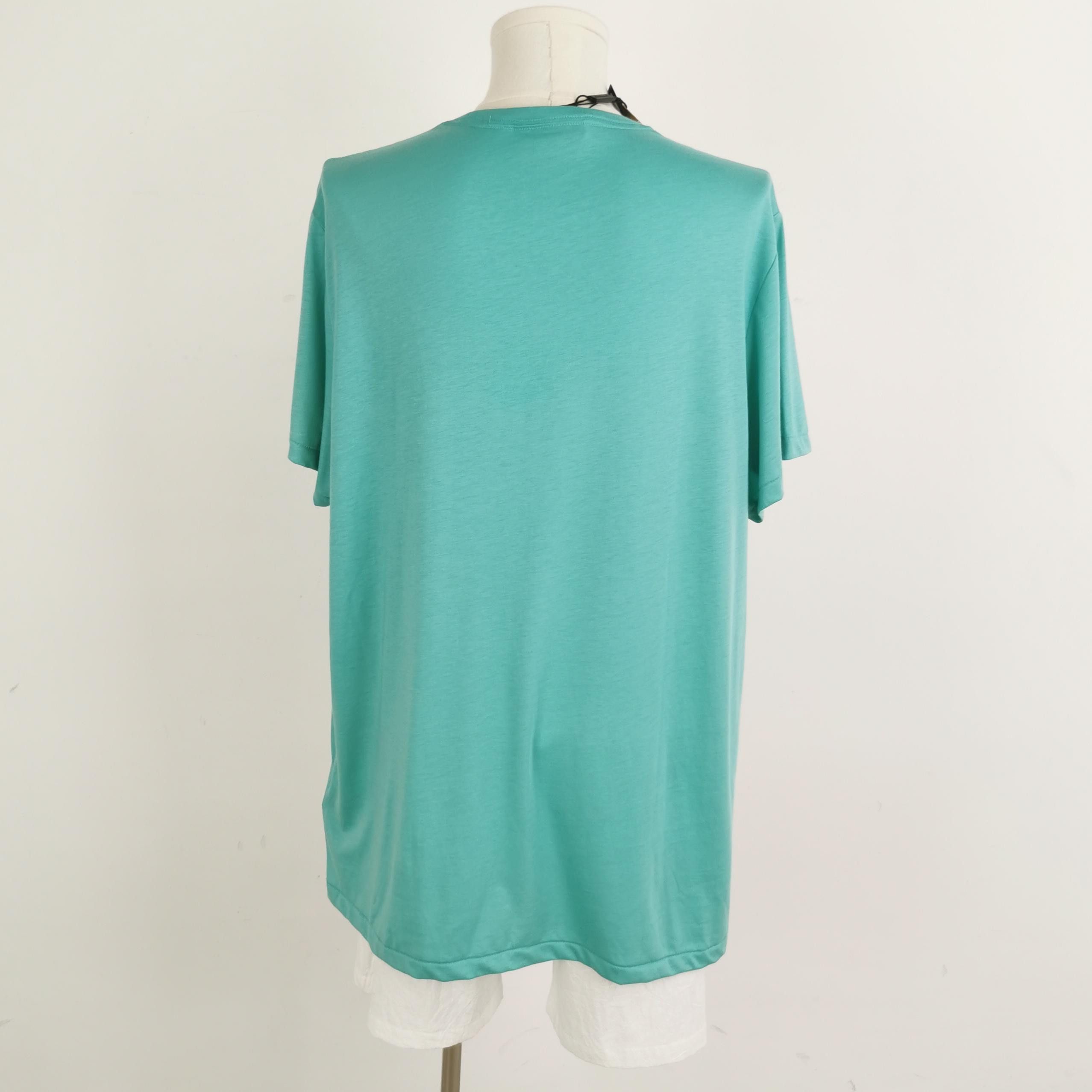 Burberry Burberry Turquoise Knight Logo T-Shirt XXL Size US XXL / EU 58 / 5 - 4 Thumbnail