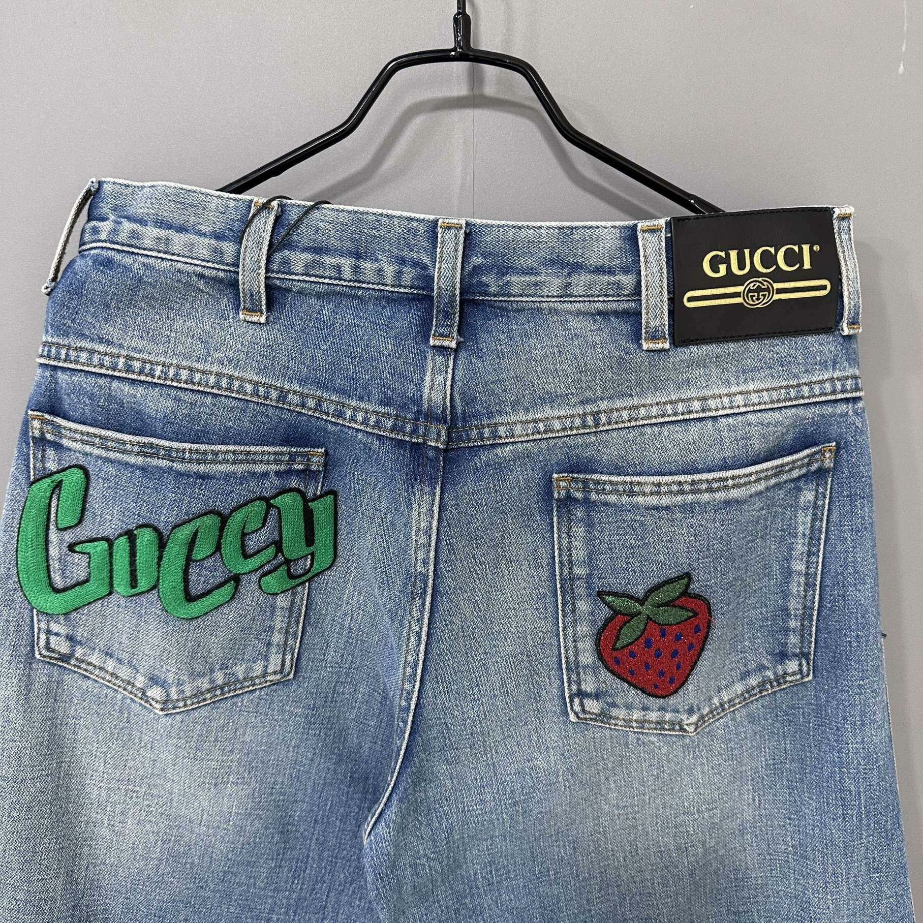 Gucci Gucci Denim Jeans 35 Women Size 35" - 4 Thumbnail