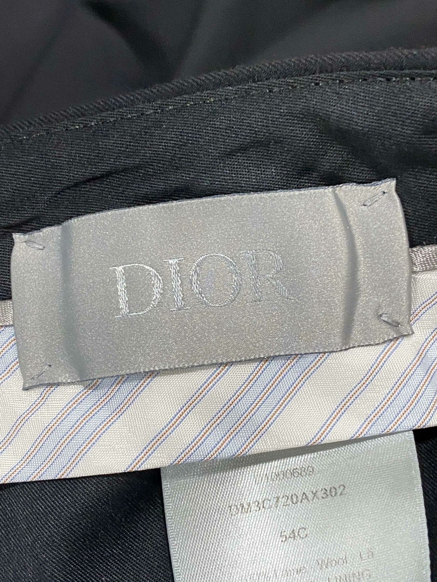 Dior Dior Formal Black Formal Trousers 40r Men Size 40R - 5 Thumbnail