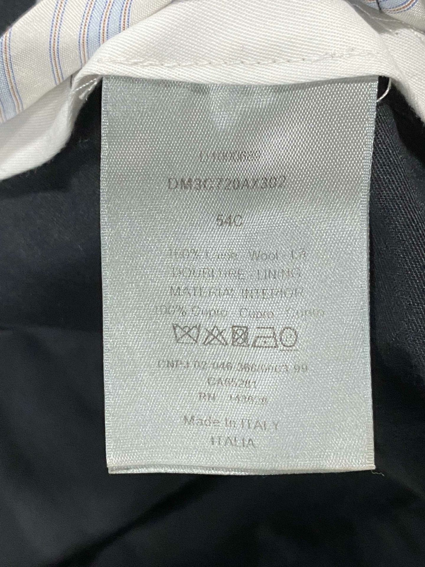 Dior Dior Formal Black Formal Trousers 40r Men Size 40R - 4 Thumbnail