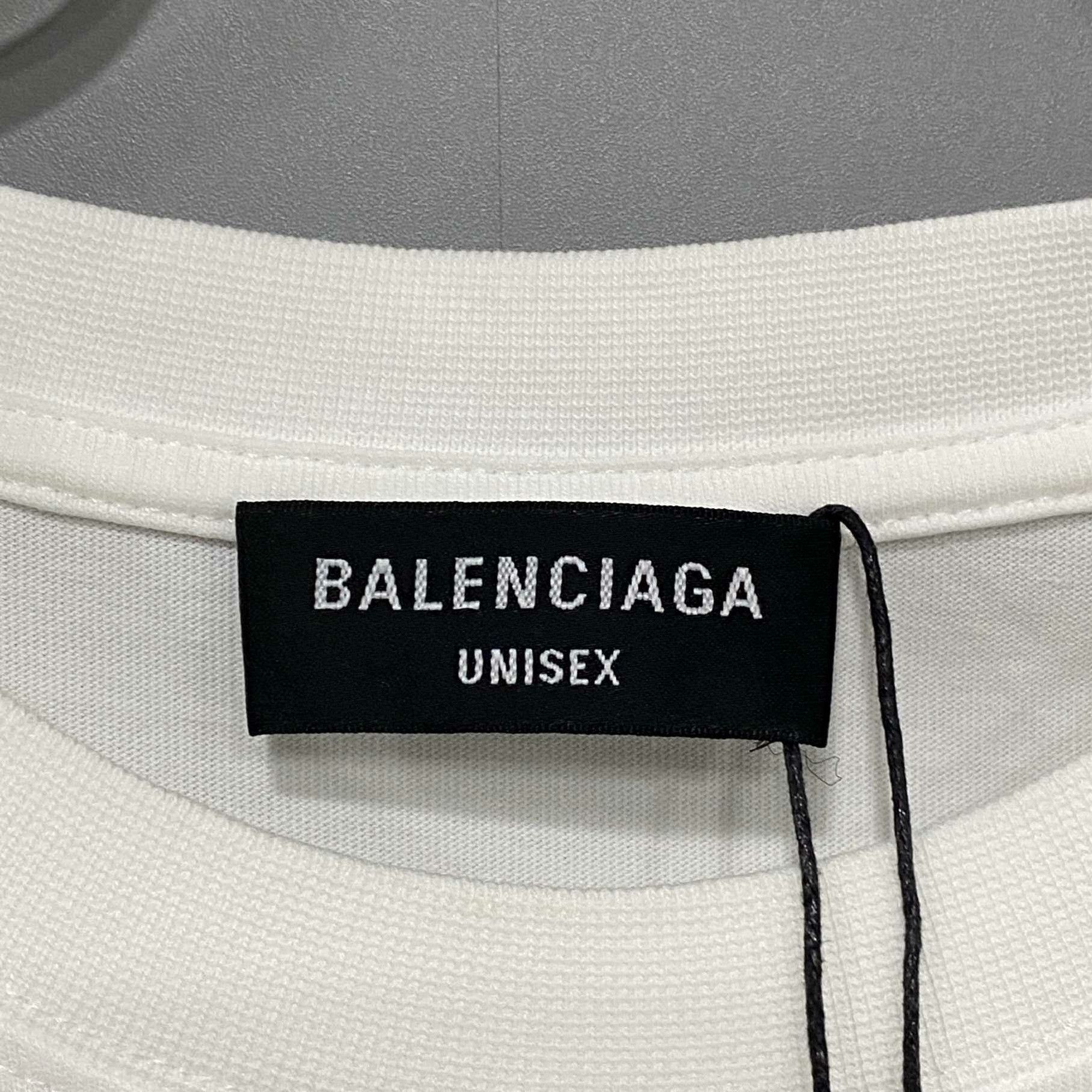 Balenciaga Balenciaga White T-Shirt S Women Size S / US 4 / IT 40 - 4 Thumbnail
