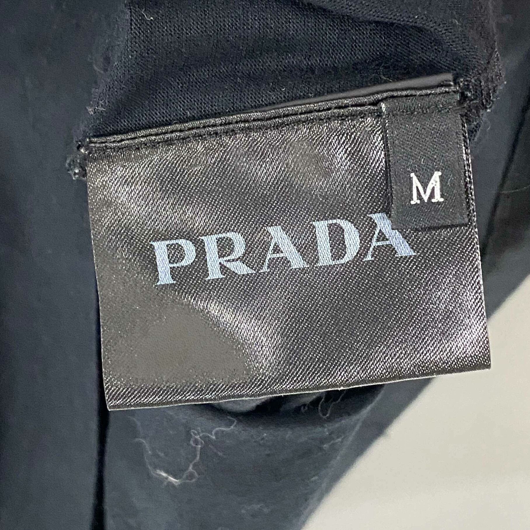 Prada Prada Black T-Shirt m Men Size US M / EU 48-50 / 2 - 6 Thumbnail