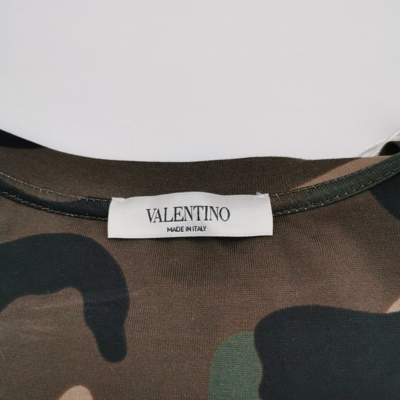 Valentino Valentino Camo Logo T-Shirt S Size US S / EU 44-46 / 1 - 7 Thumbnail