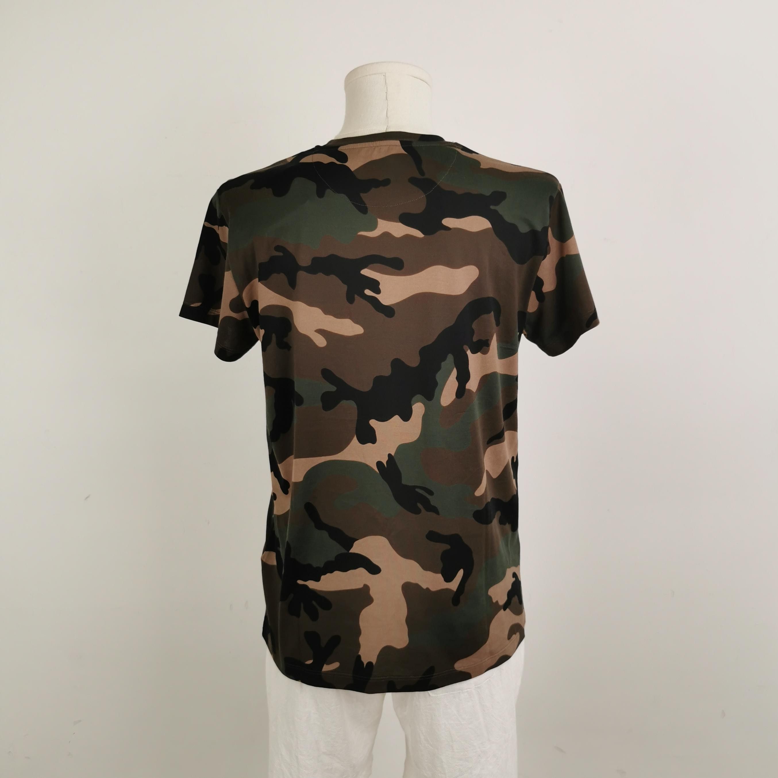 Valentino Valentino Camo Logo T-Shirt S Size US S / EU 44-46 / 1 - 4 Thumbnail