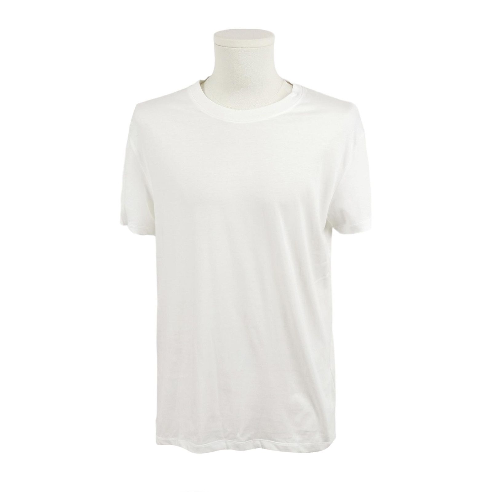 Valentino Valentino White Cotton Crewneck T-Shirt Size M Size US M / EU 48-50 / 2 - 2 Thumbnail