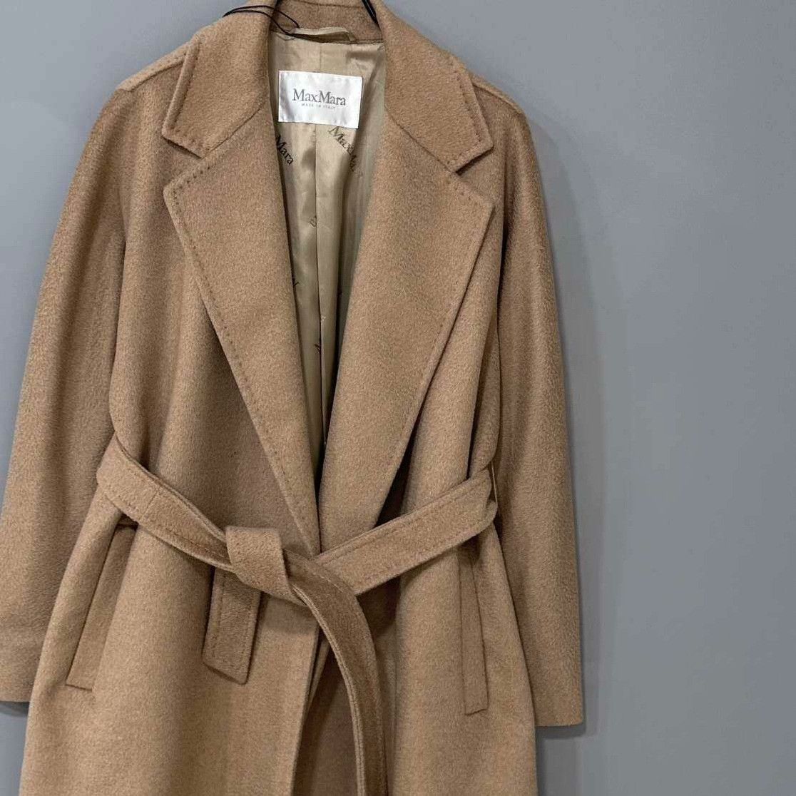 Max Mara Max Mara Long Brown Coat it_44 Women Size M / US 6-8 / IT 42-44 - 2 Thumbnail